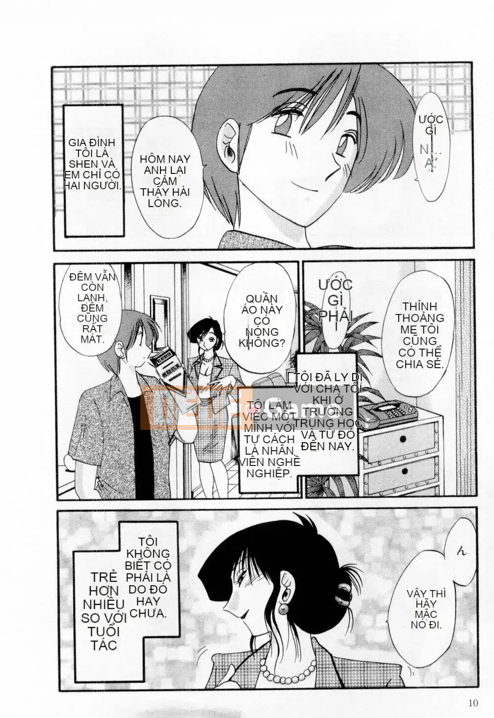 [Bóng] Ví dụ, mẹ tôi là 1