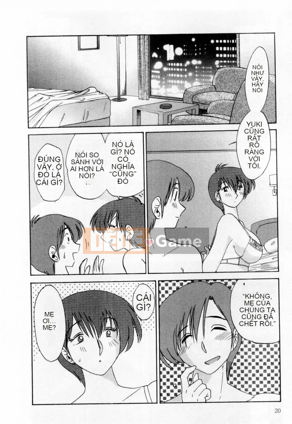 [Bóng] Ví dụ, mẹ tôi là 1