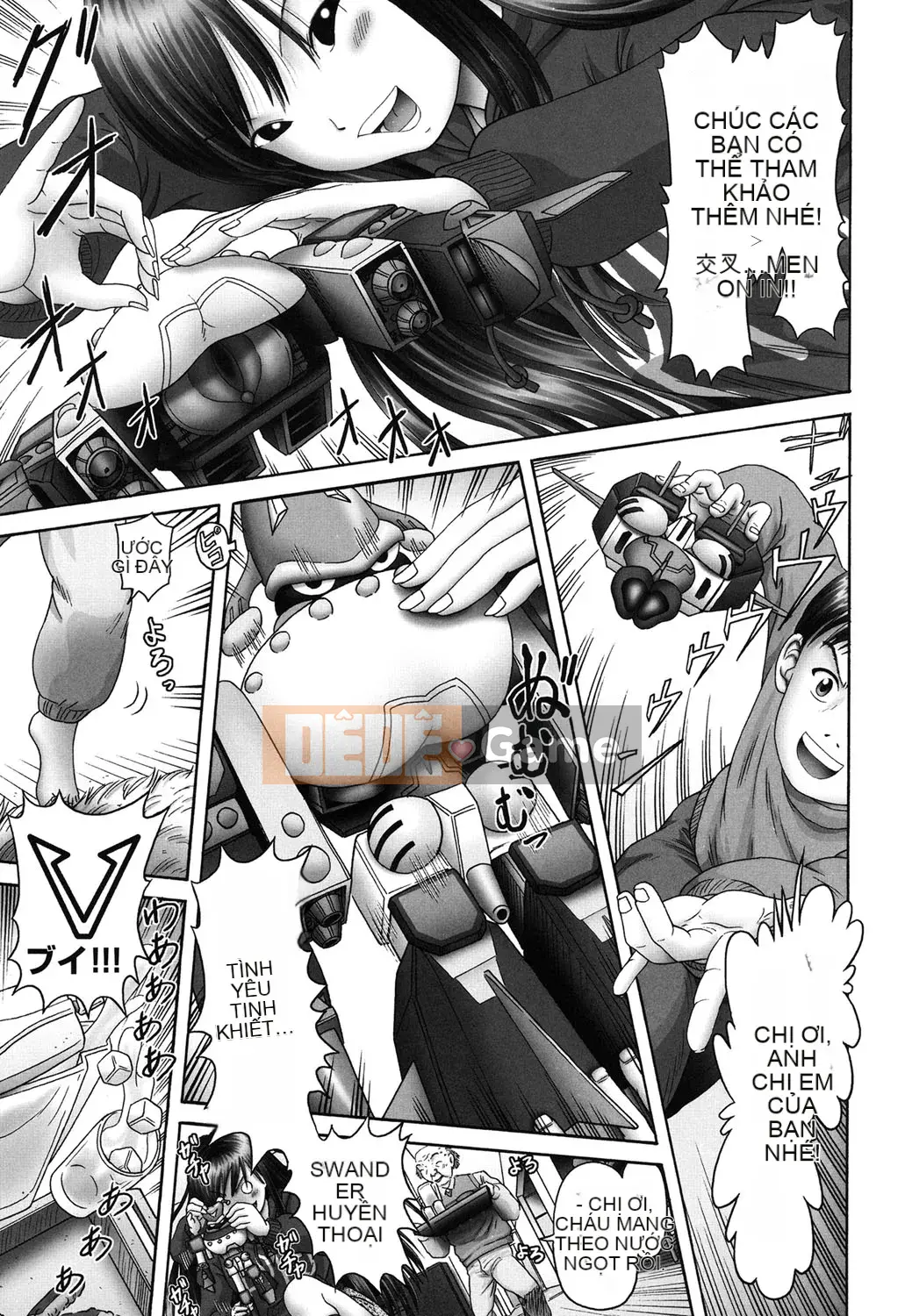 [Azurei] Ero Ero Ba cô gái đi!