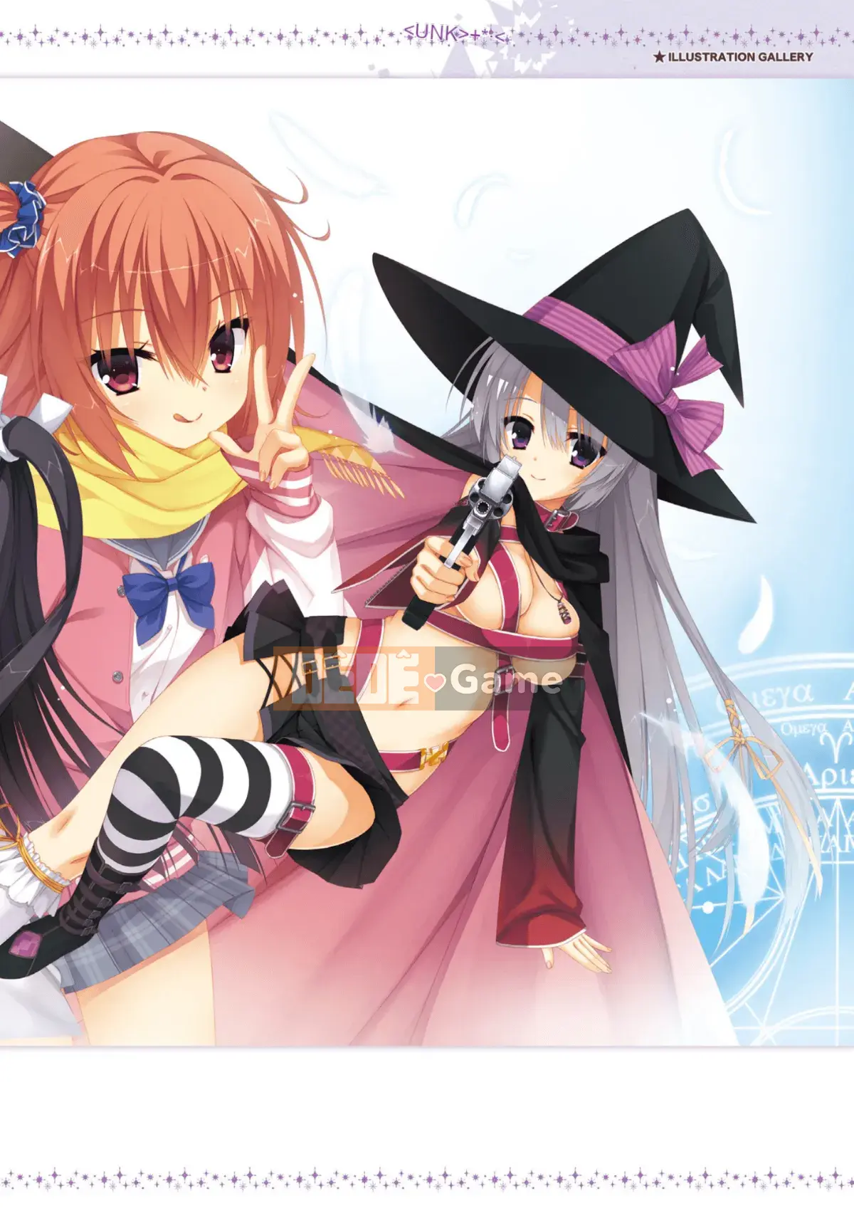 [Hoshi Yuuhan Kagumi] Sanoba Witch Official Visual Fan Book