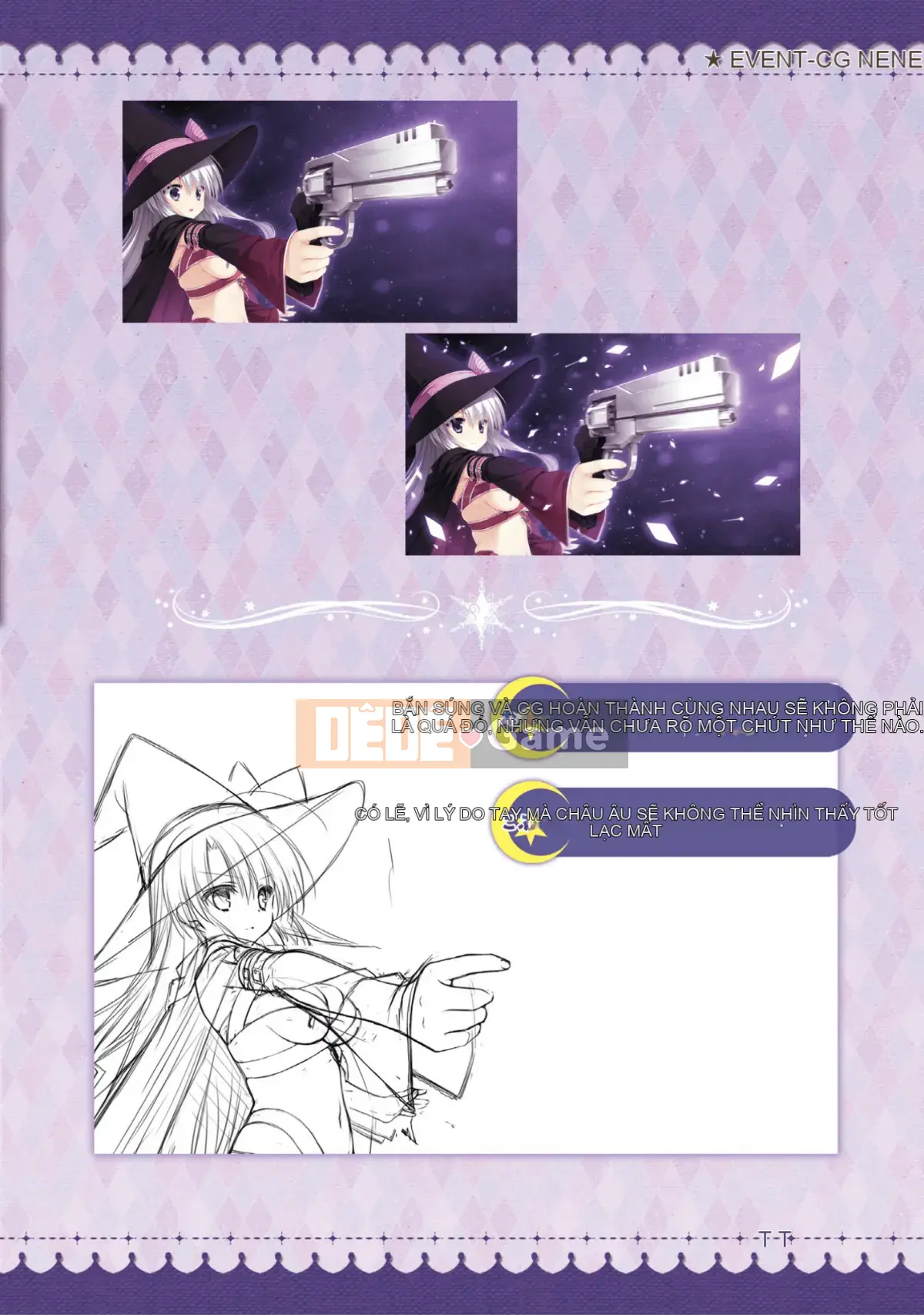 [Hoshi Yuuhan Kagumi] Sanoba Witch Official Visual Fan Book