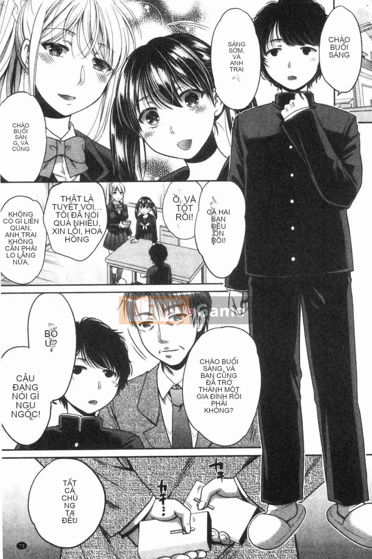 [Kazeteki Koubou][Harusawa] Những người chị em giả tạo trong gia đình phải lòng bố chồng