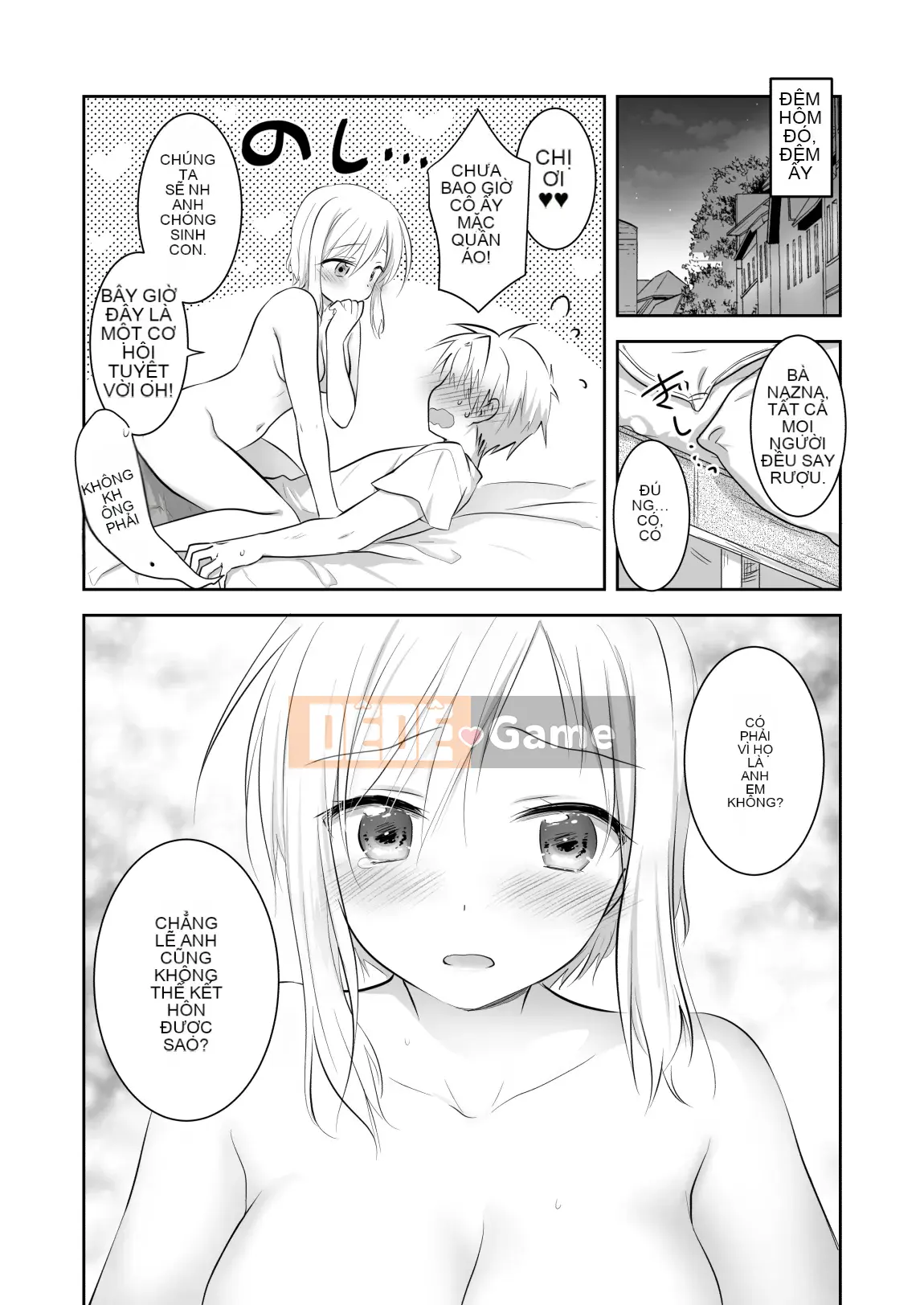 [Mikami Mikami] Anh chị em kết hôn ở thế giới khác.