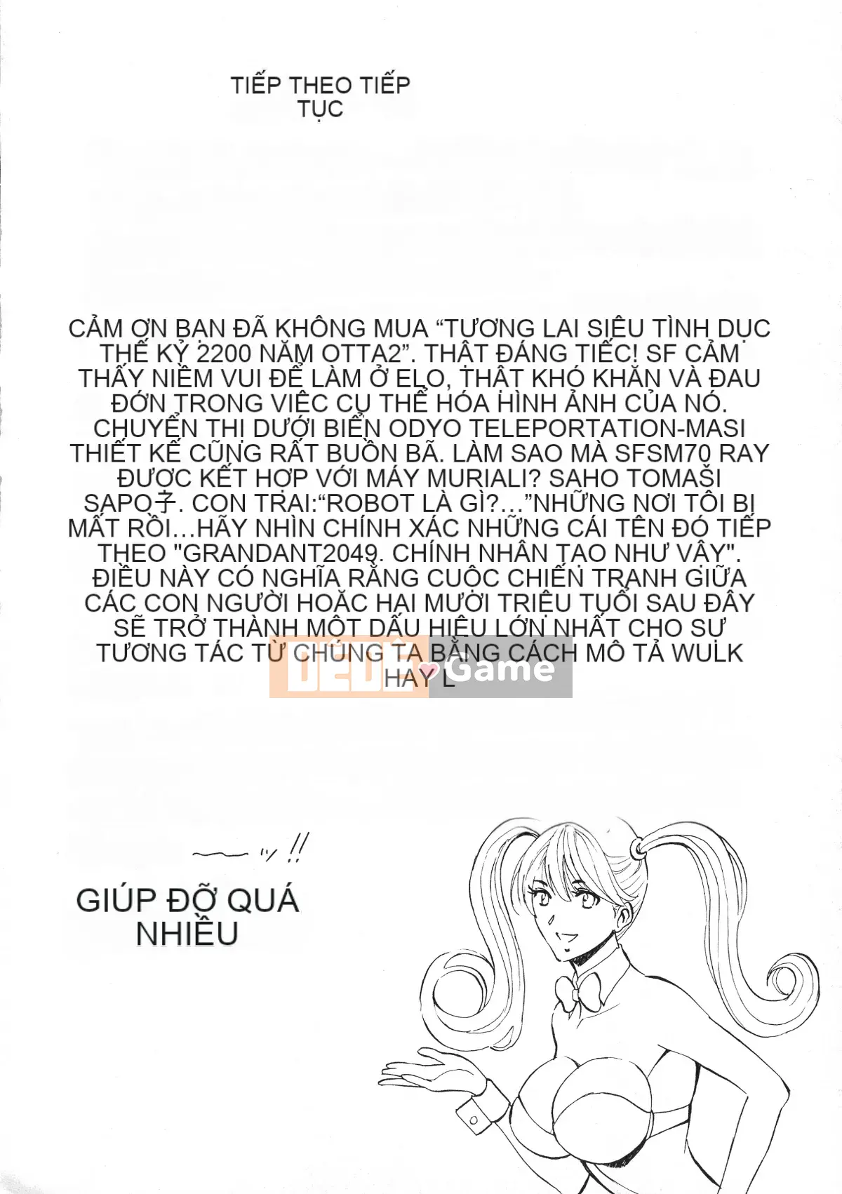 [Nagashima Chosuke] Mirai Super Milk Sextacy Ota vào năm 2200 sau Công nguyên 2