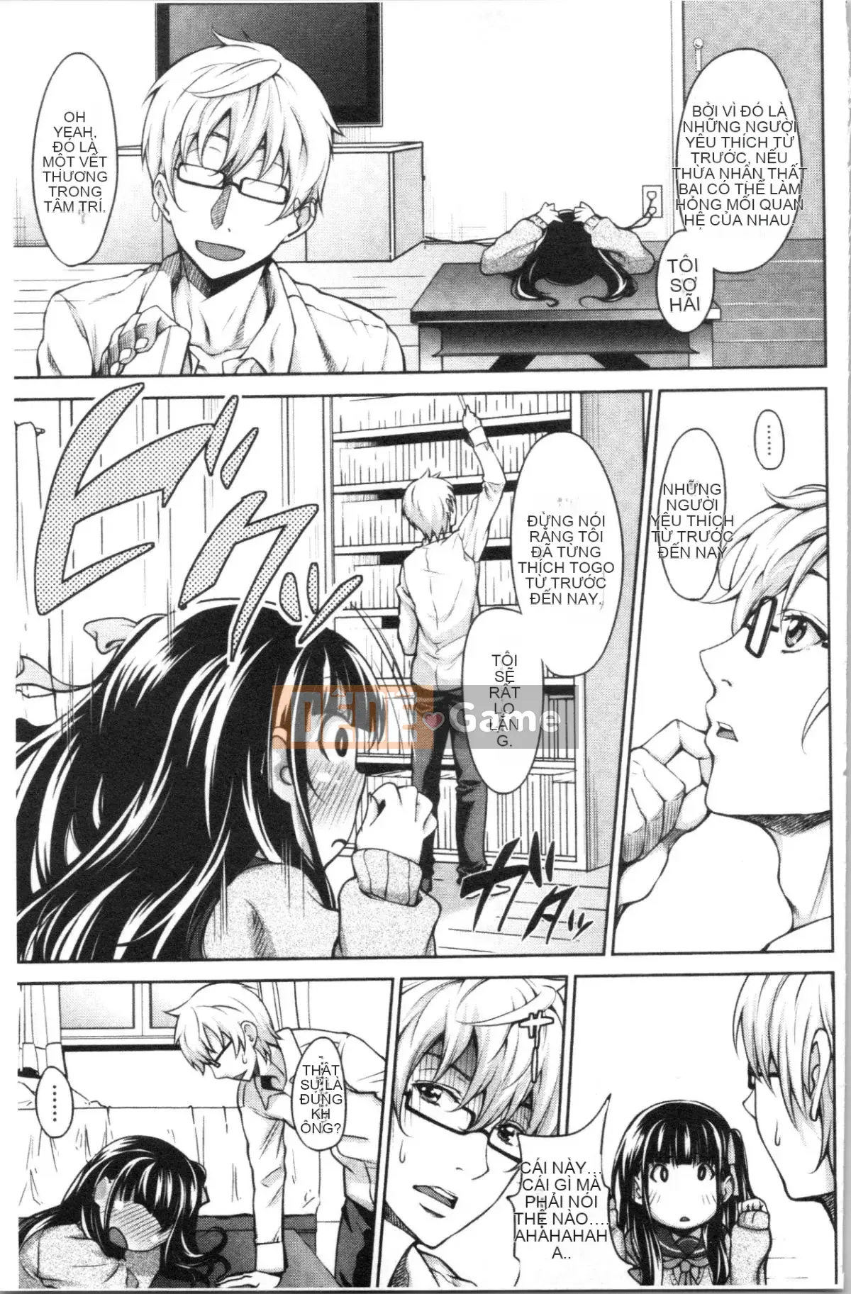 [4K Hankagumi][Mon Petit] Love☆Libi Love&Libido Hoàn cảnh tình dục của họ