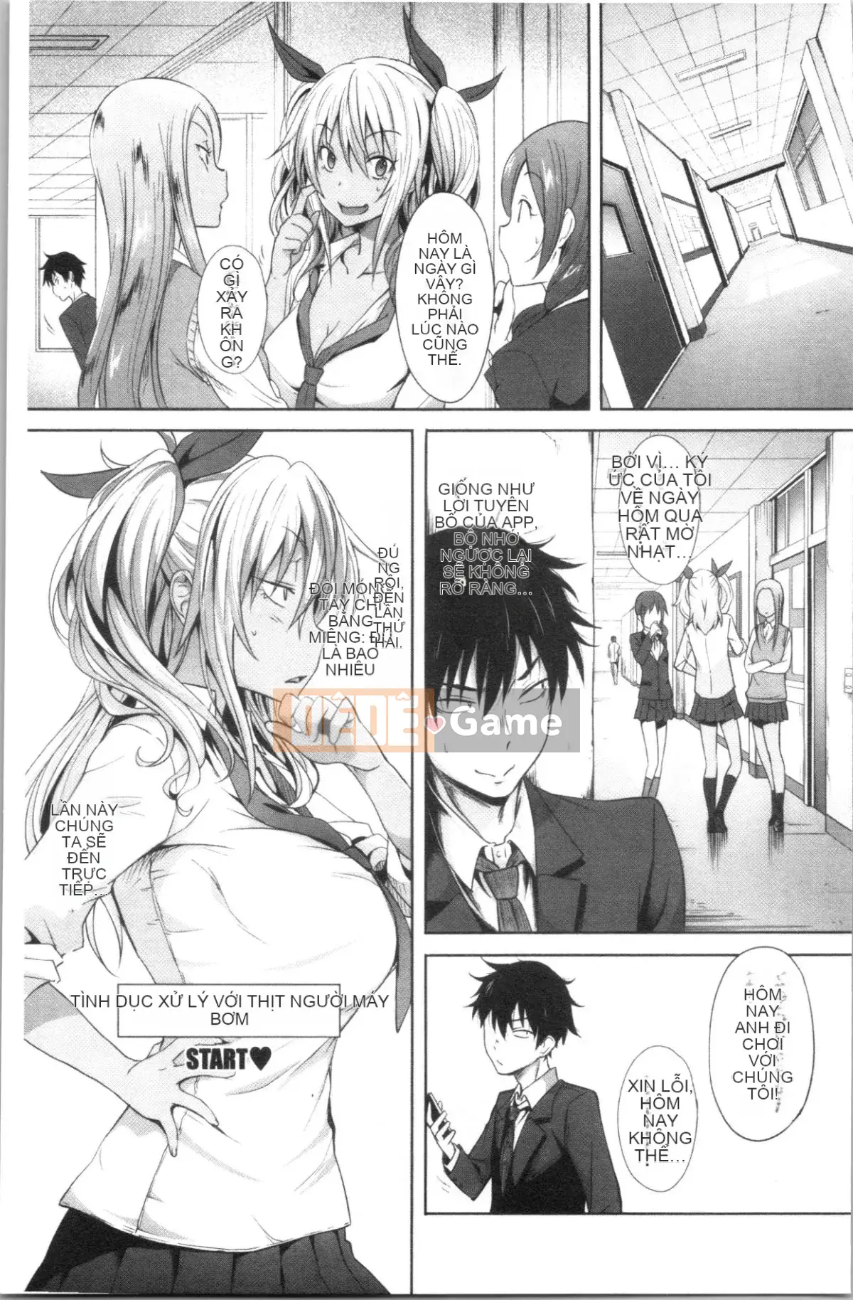 [4K Hankagumi][Zelachin Mizoguchi] Ứng dụng Succubus <Thôi miên Gakuen>