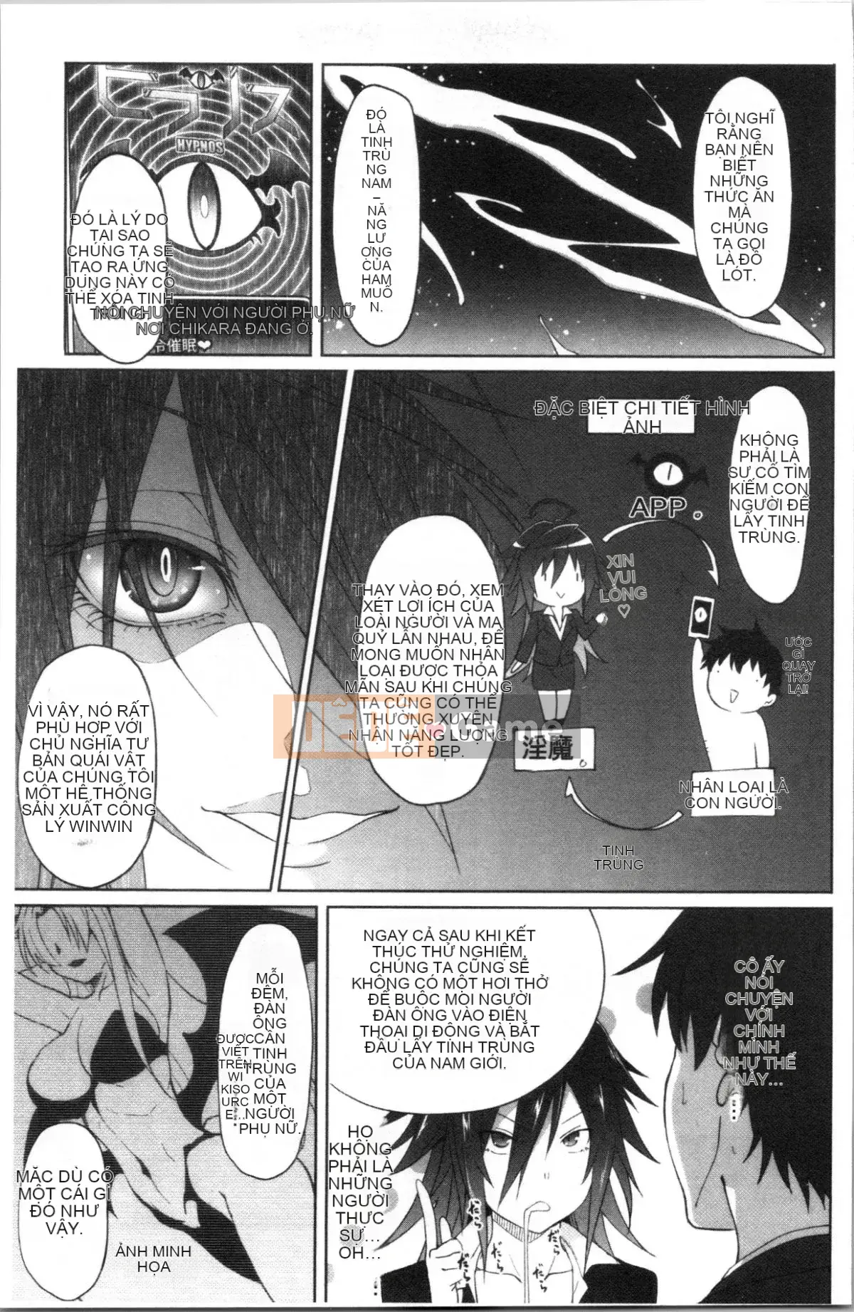 [4K Hankagumi][Zelachin Mizoguchi] Ứng dụng Succubus <Thôi miên Gakuen>