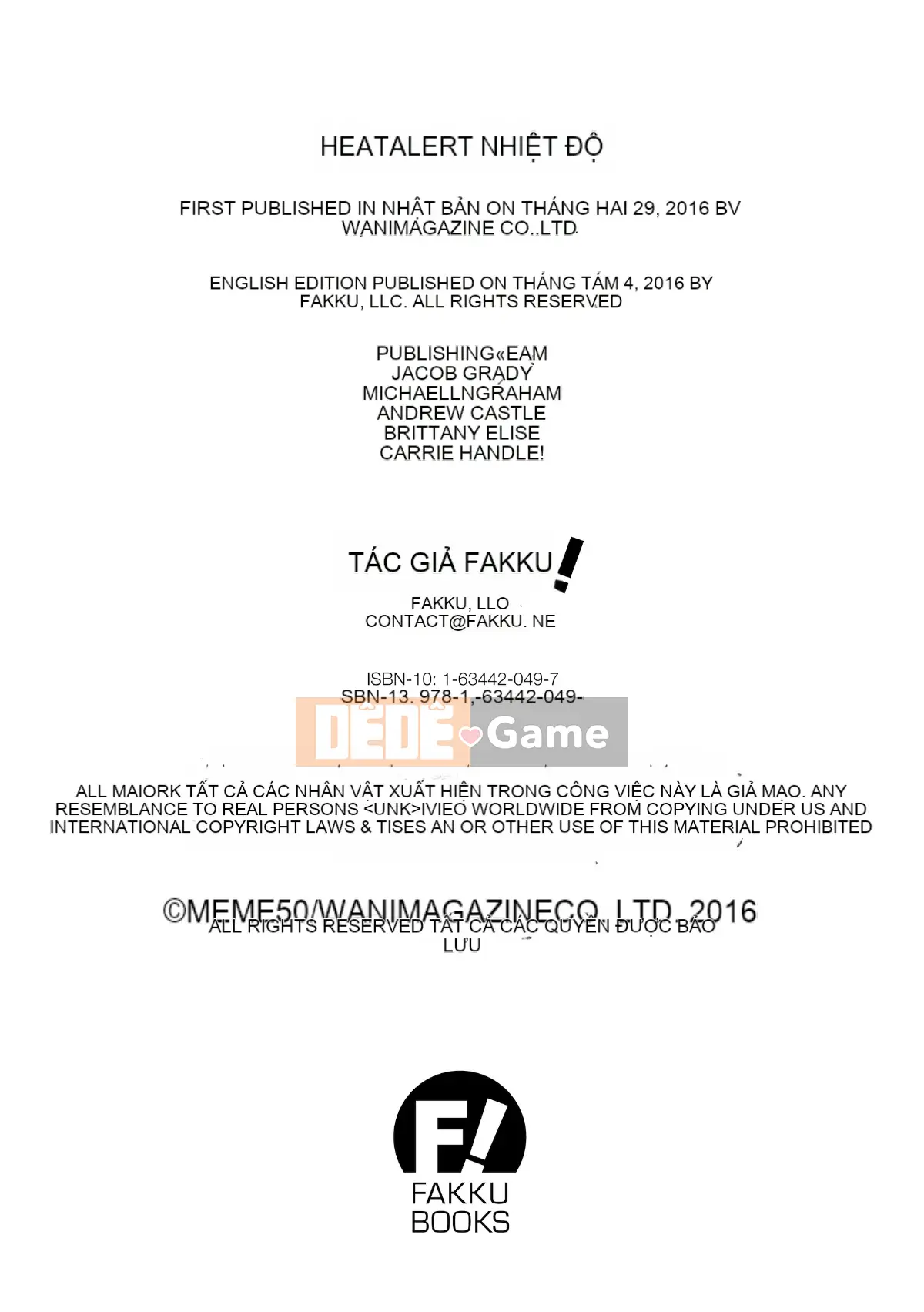 [メメ50] Cảnh báo nhiệt [Phiên bản tiếng Anh nhúng lại] [Tôi không muốn đặt tên Hán hóa cá nhân của mình] [Đính chính]