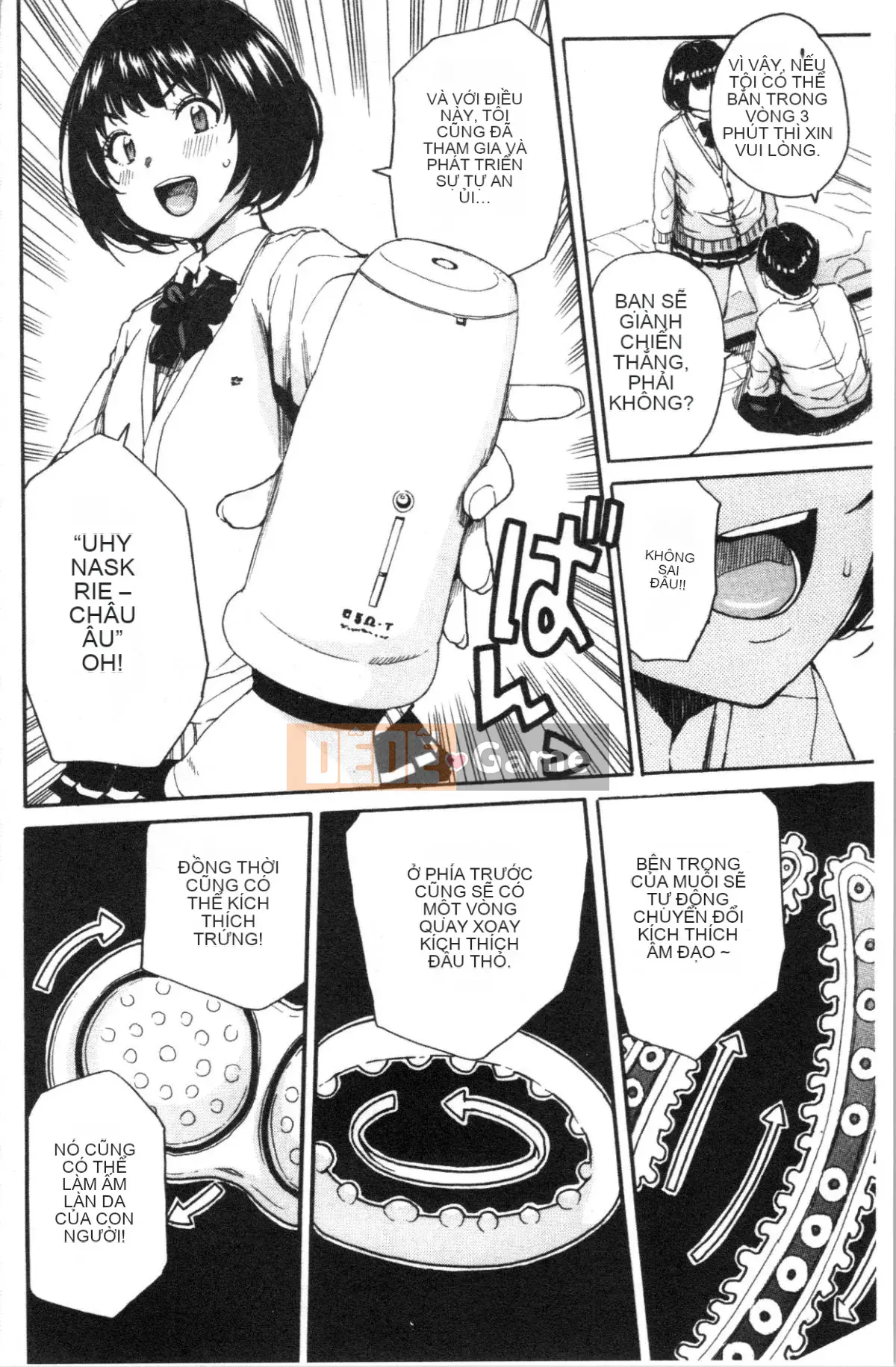 [4K Hankagumi][Yoyuki Chiyo] Cơ thể đau nhức, phát triển nhờ đồ chơi