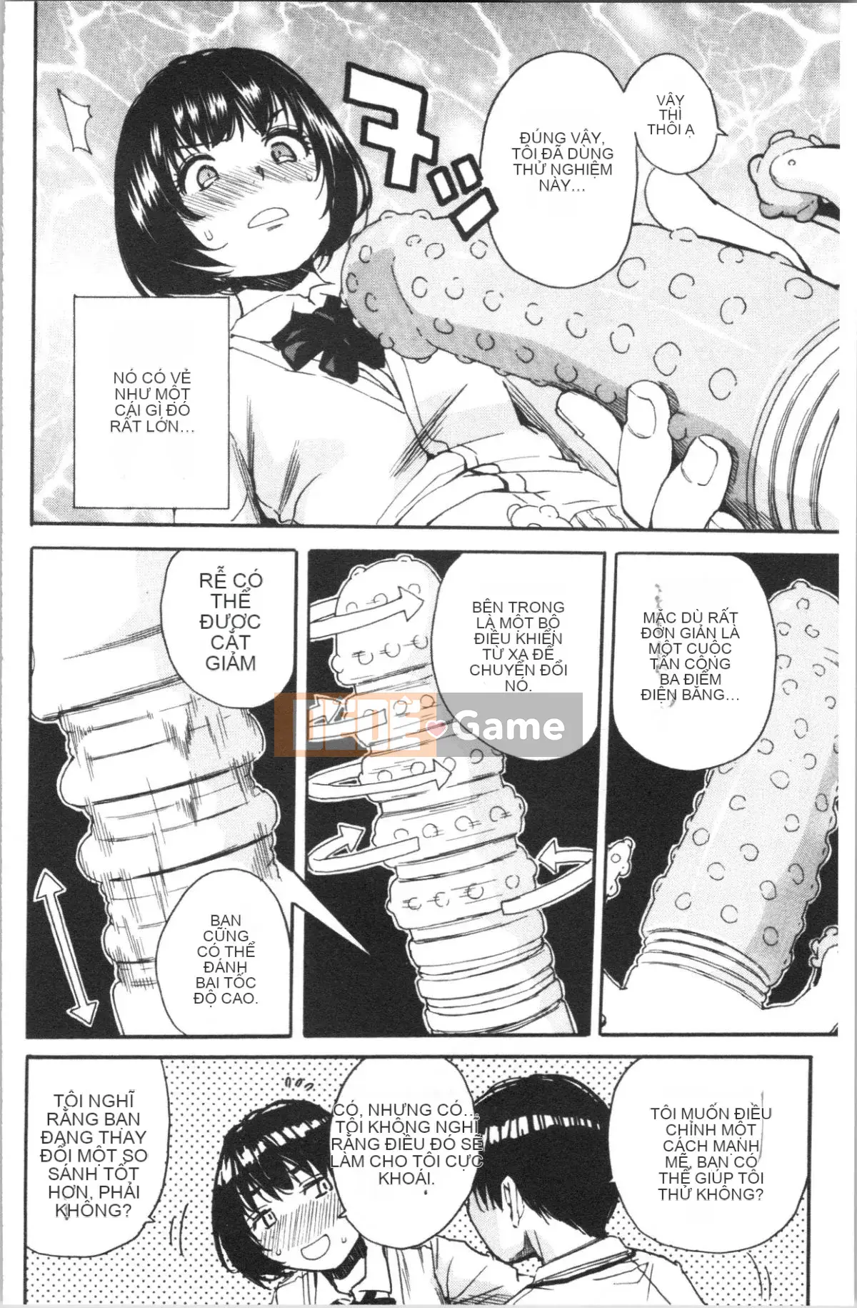 [4K Hankagumi][Yoyuki Chiyo] Cơ thể đau nhức, phát triển nhờ đồ chơi