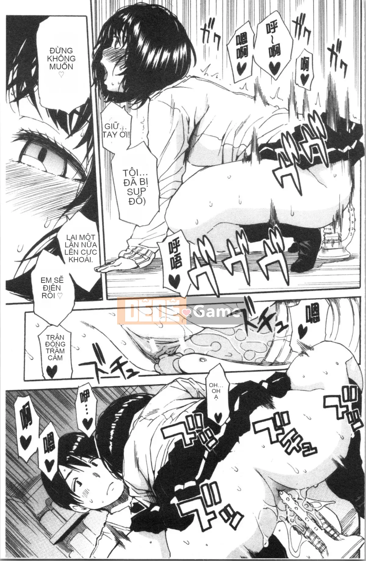 [4K Hankagumi][Yoyuki Chiyo] Cơ thể đau nhức, phát triển nhờ đồ chơi