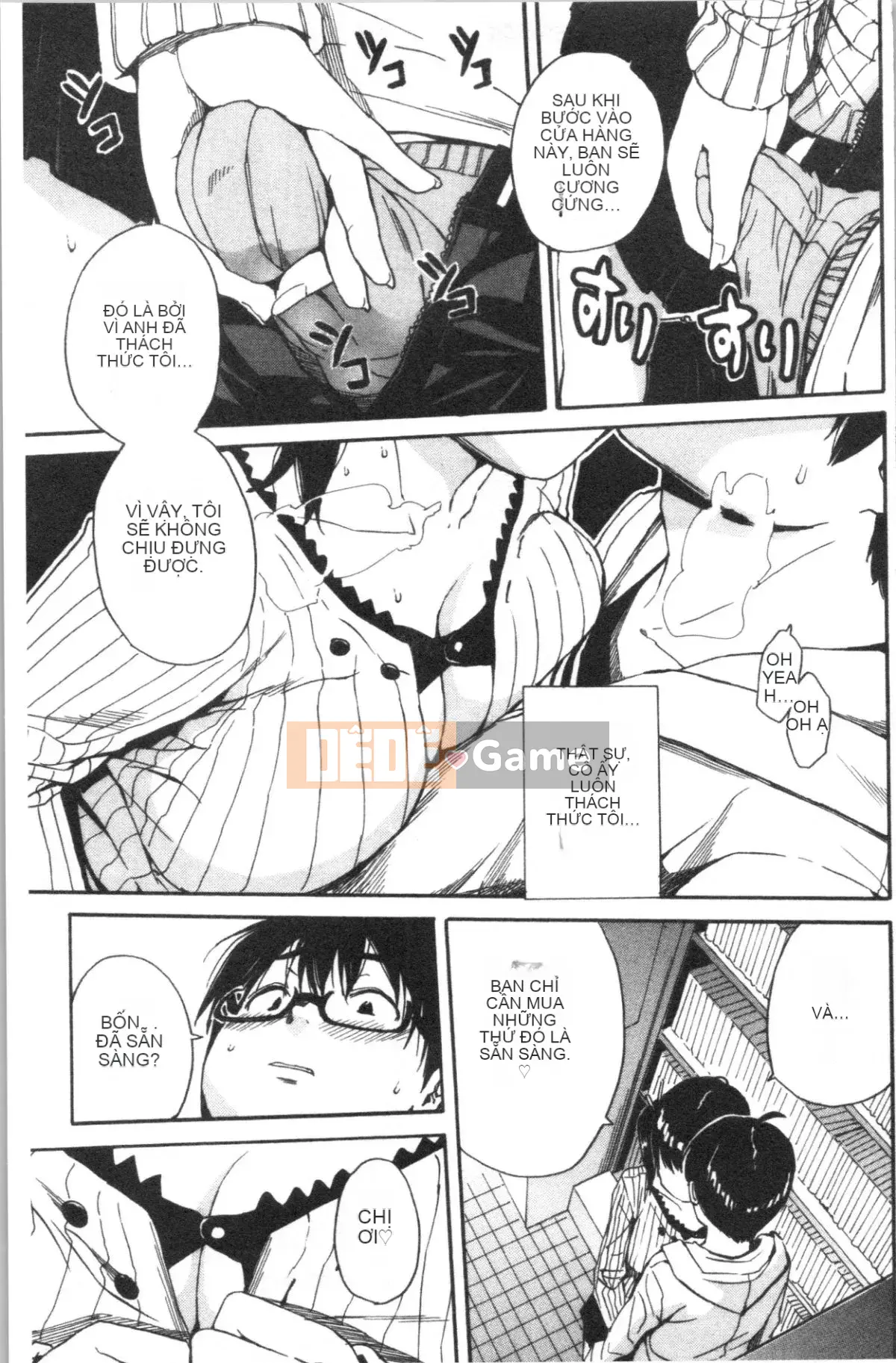 [4K Hankagumi][Yoyuki Chiyo] Cơ thể đau nhức, phát triển nhờ đồ chơi