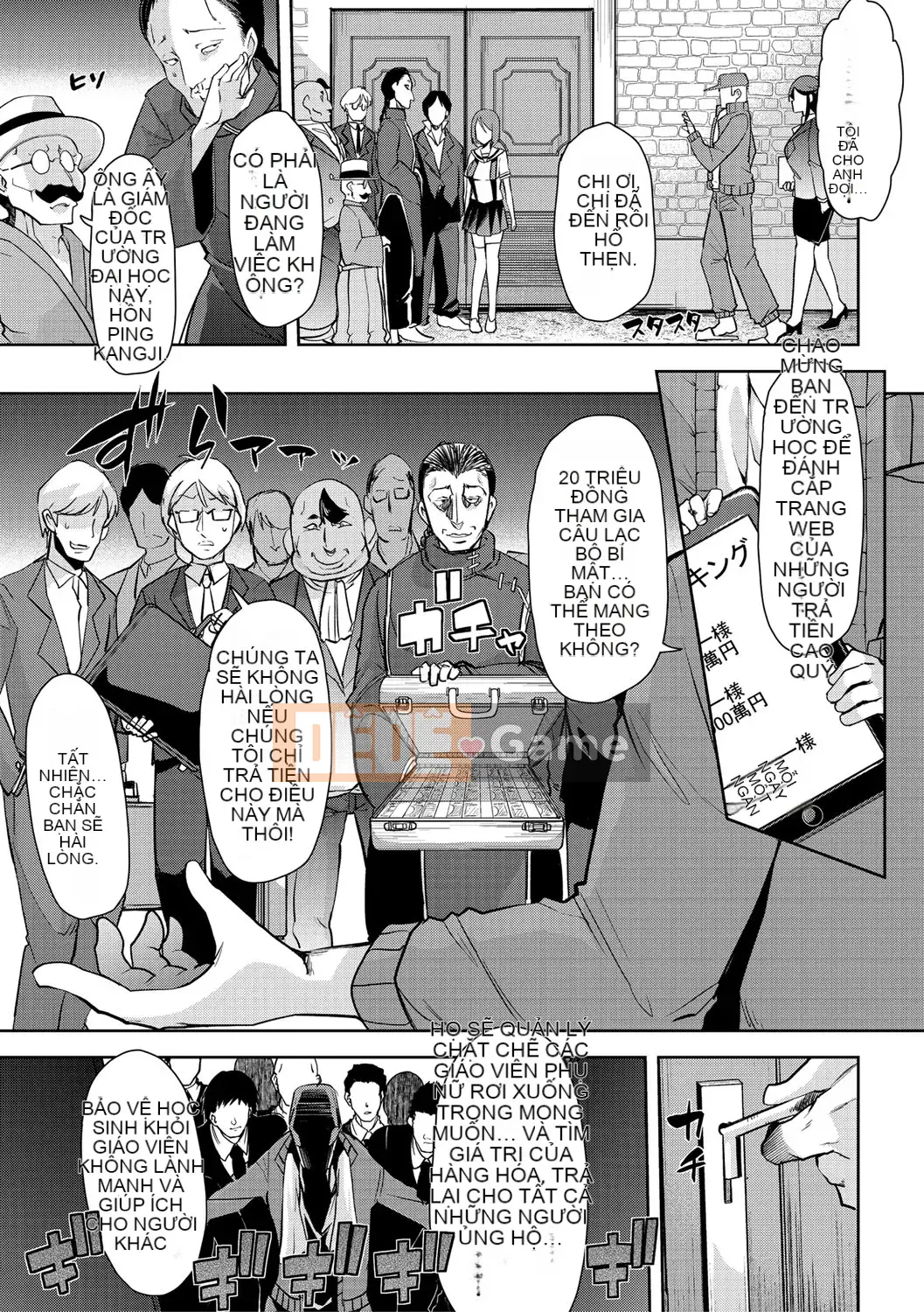 [Goya Tojiro] Nữ giáo viên ngã