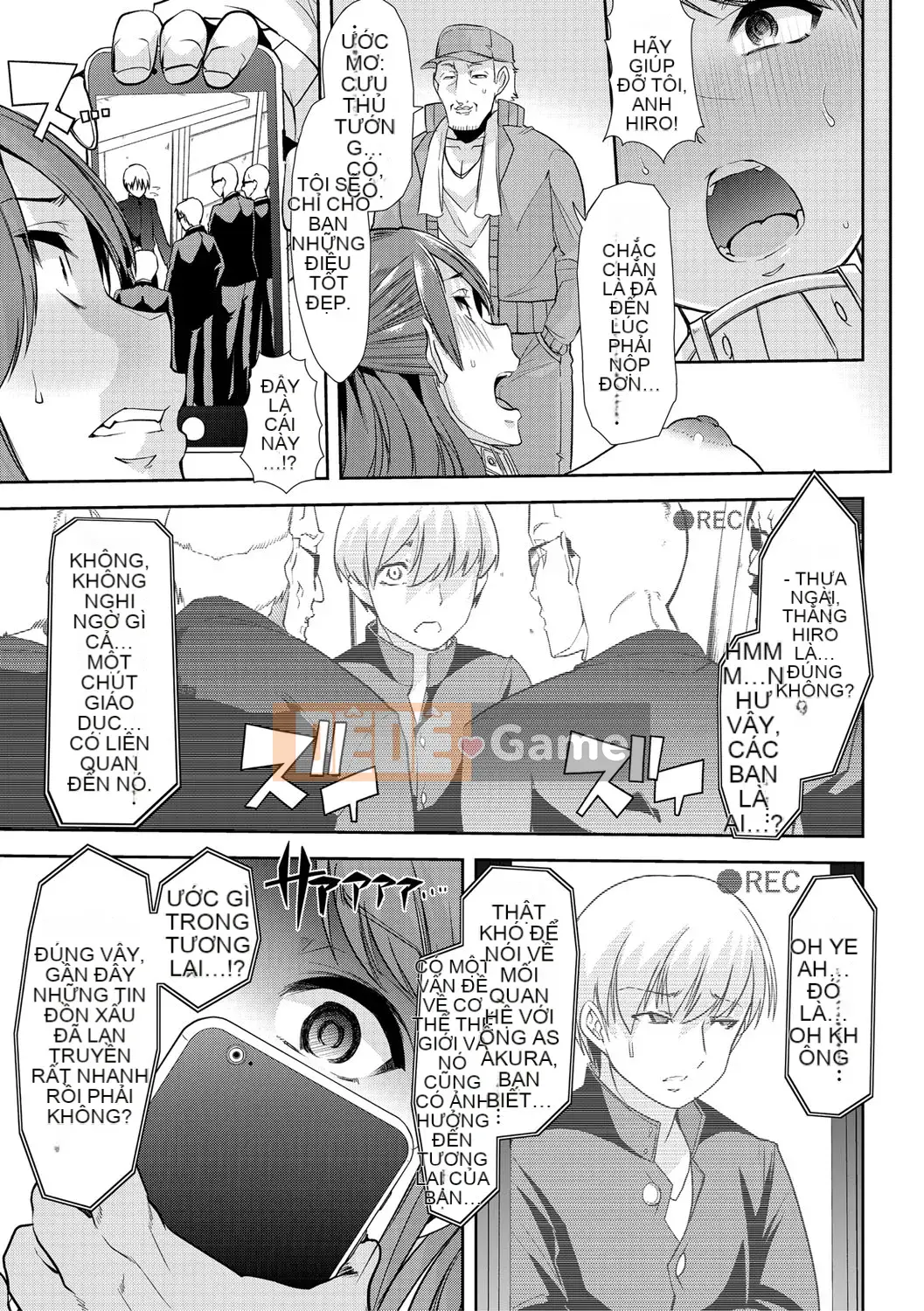 [Goya Tojiro] Nữ giáo viên ngã