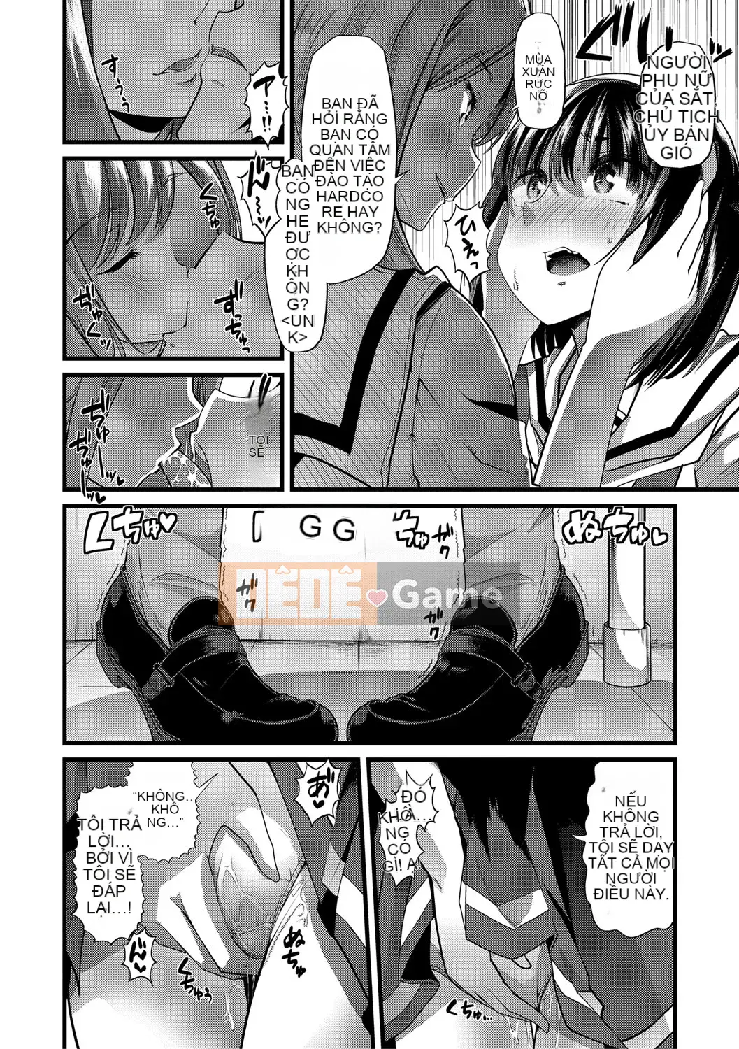 [Goya Tojiro] Nữ giáo viên ngã