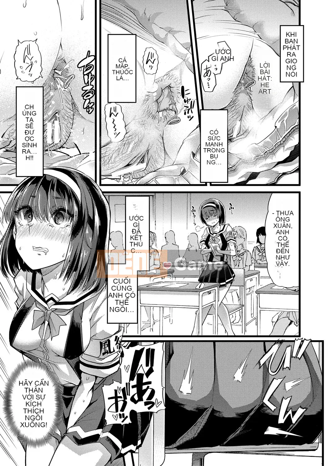 [Goya Tojiro] Nữ giáo viên ngã