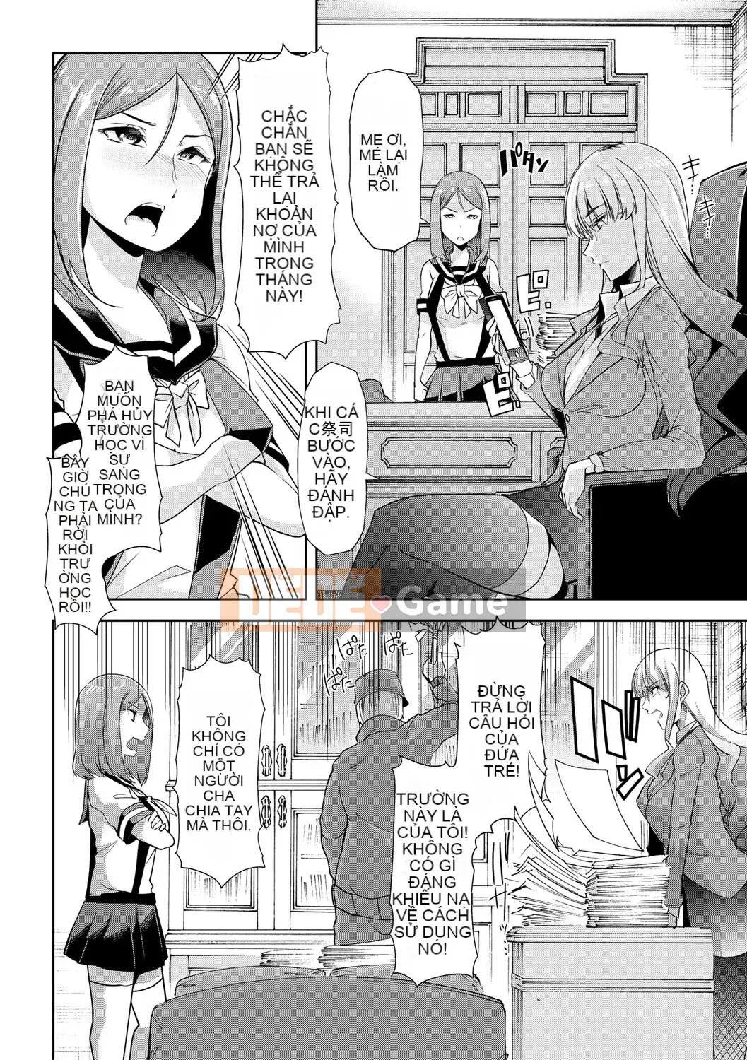 [Goya Tojiro] Nữ giáo viên ngã