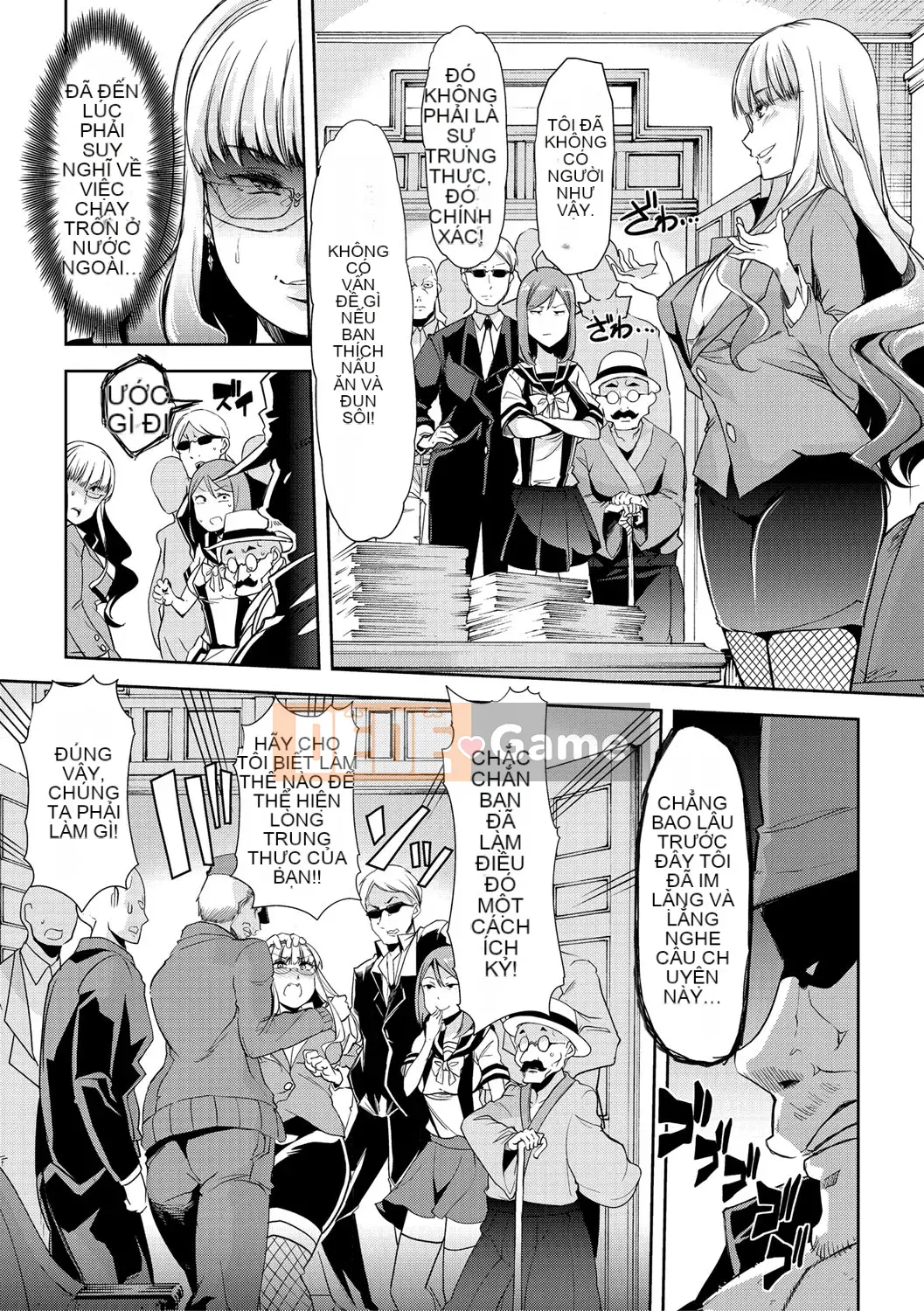 [Goya Tojiro] Nữ giáo viên ngã