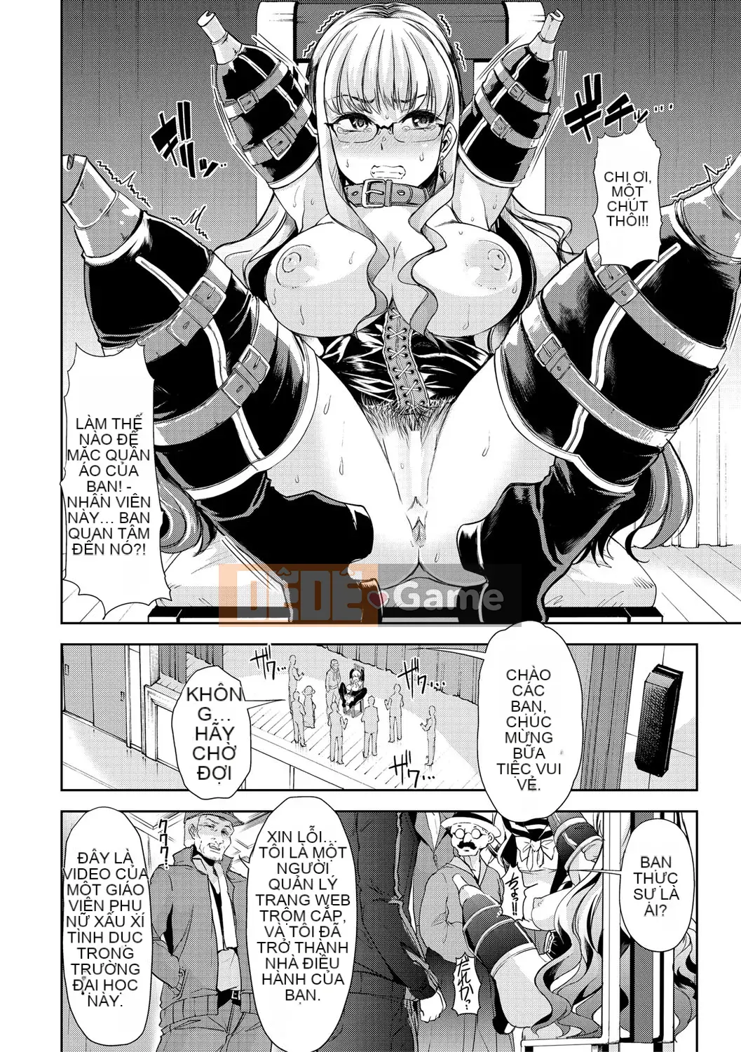 [Goya Tojiro] Nữ giáo viên ngã