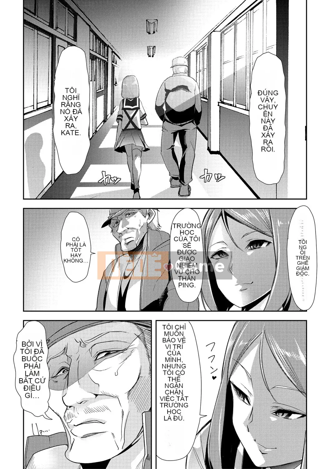 [Goya Tojiro] Nữ giáo viên ngã