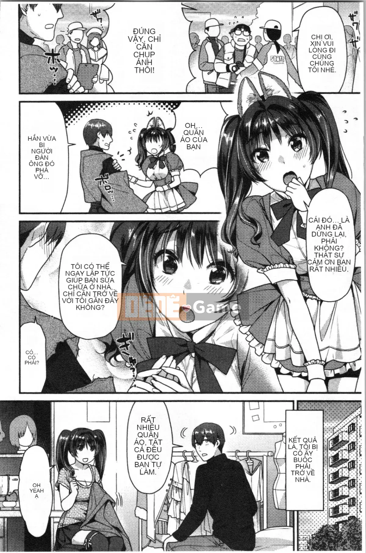 [4K Hanhua][Naomi Nekomata] Lồn ăn xin