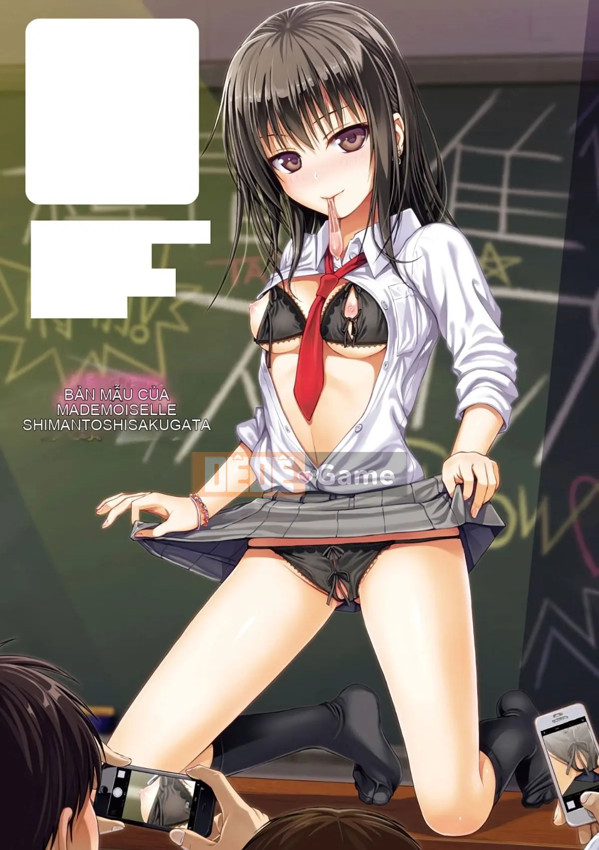 [Bản mẫu 40010] Bản mẫu Mademoiselle + Tờ rơi Toranoana + Tờ rơi Sách Melon [Innocent Hankagumi][MJK-18-D1370]