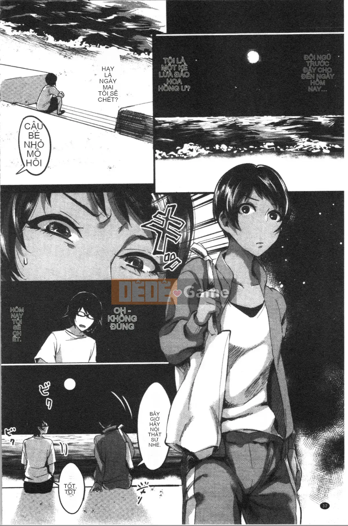 [4K Hanhuagumi][Omecho] Bãi biển hậu cung quyến rũ