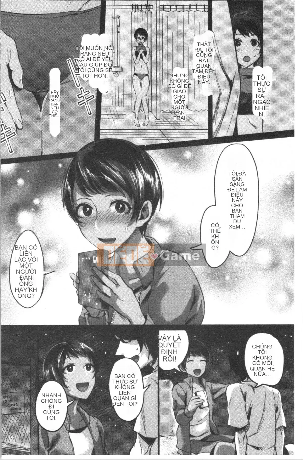 [4K Hanhuagumi][Omecho] Bãi biển hậu cung quyến rũ