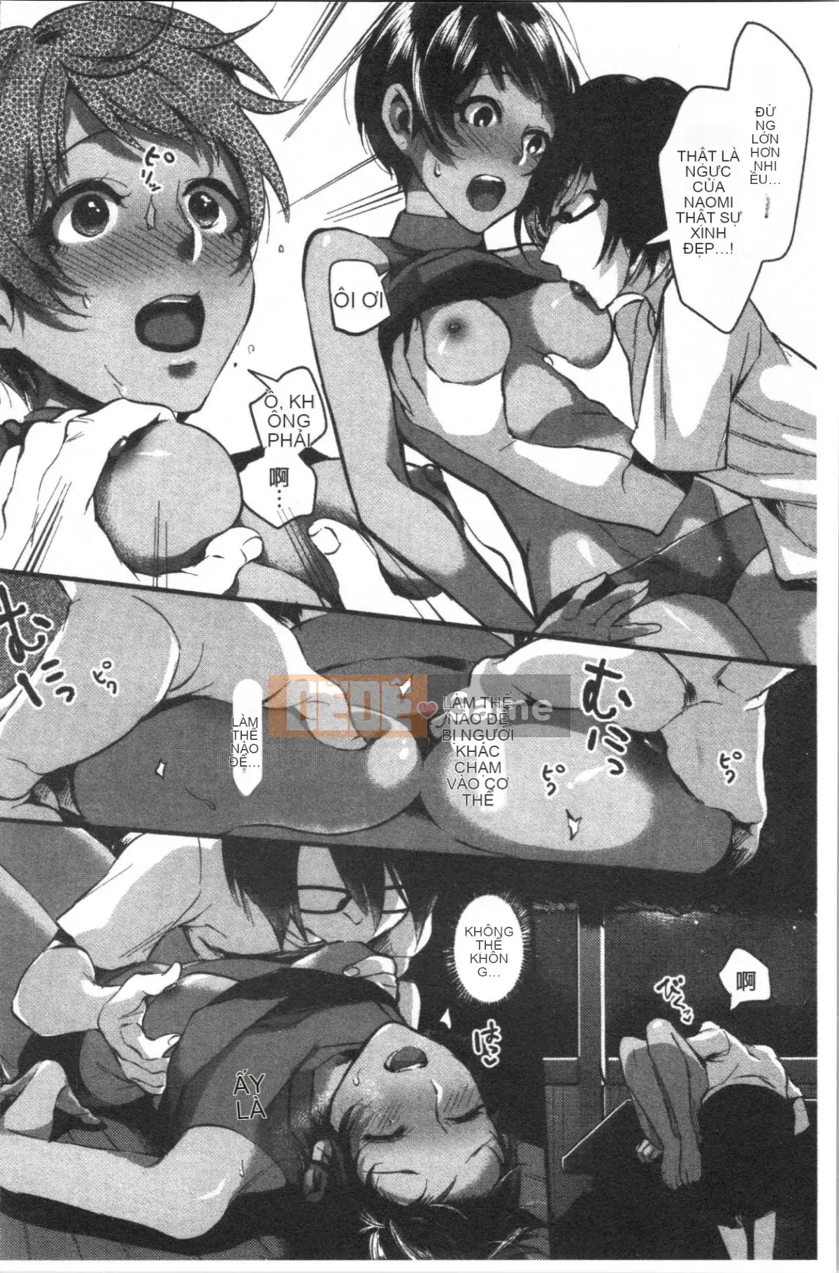 [4K Hanhuagumi][Omecho] Bãi biển hậu cung quyến rũ