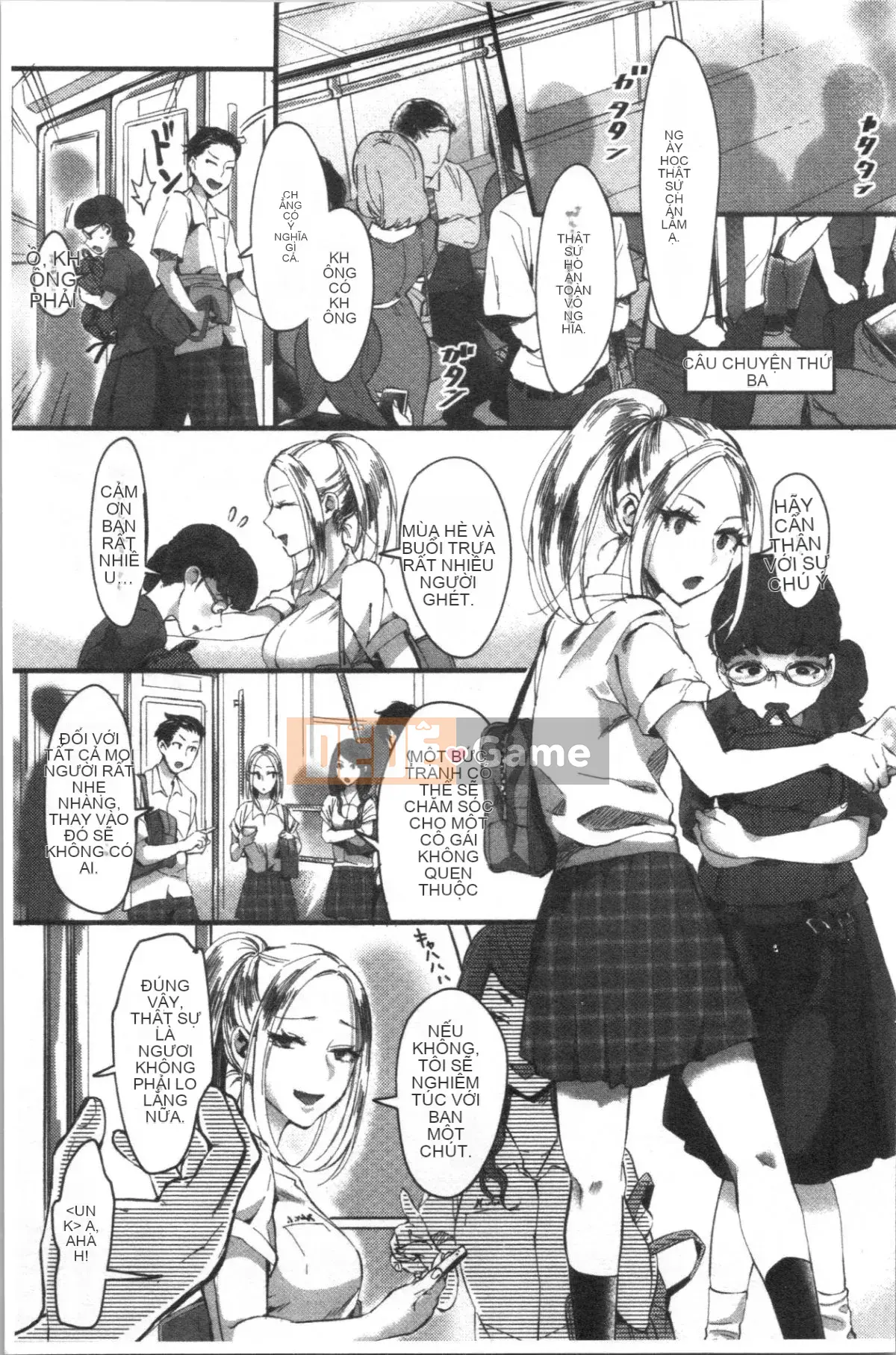 [4K Hanhuagumi][Omecho] Bãi biển hậu cung quyến rũ