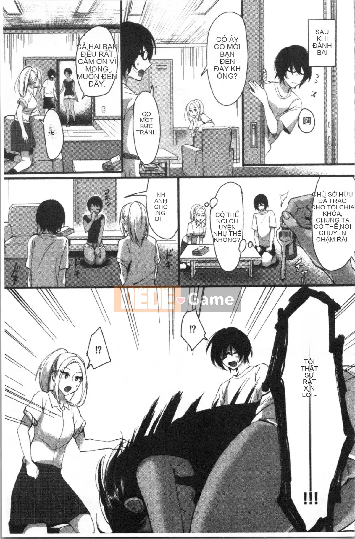 [4K Hanhuagumi][Omecho] Bãi biển hậu cung quyến rũ