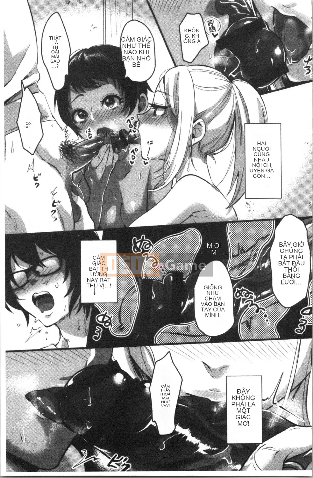 [4K Hanhuagumi][Omecho] Bãi biển hậu cung quyến rũ