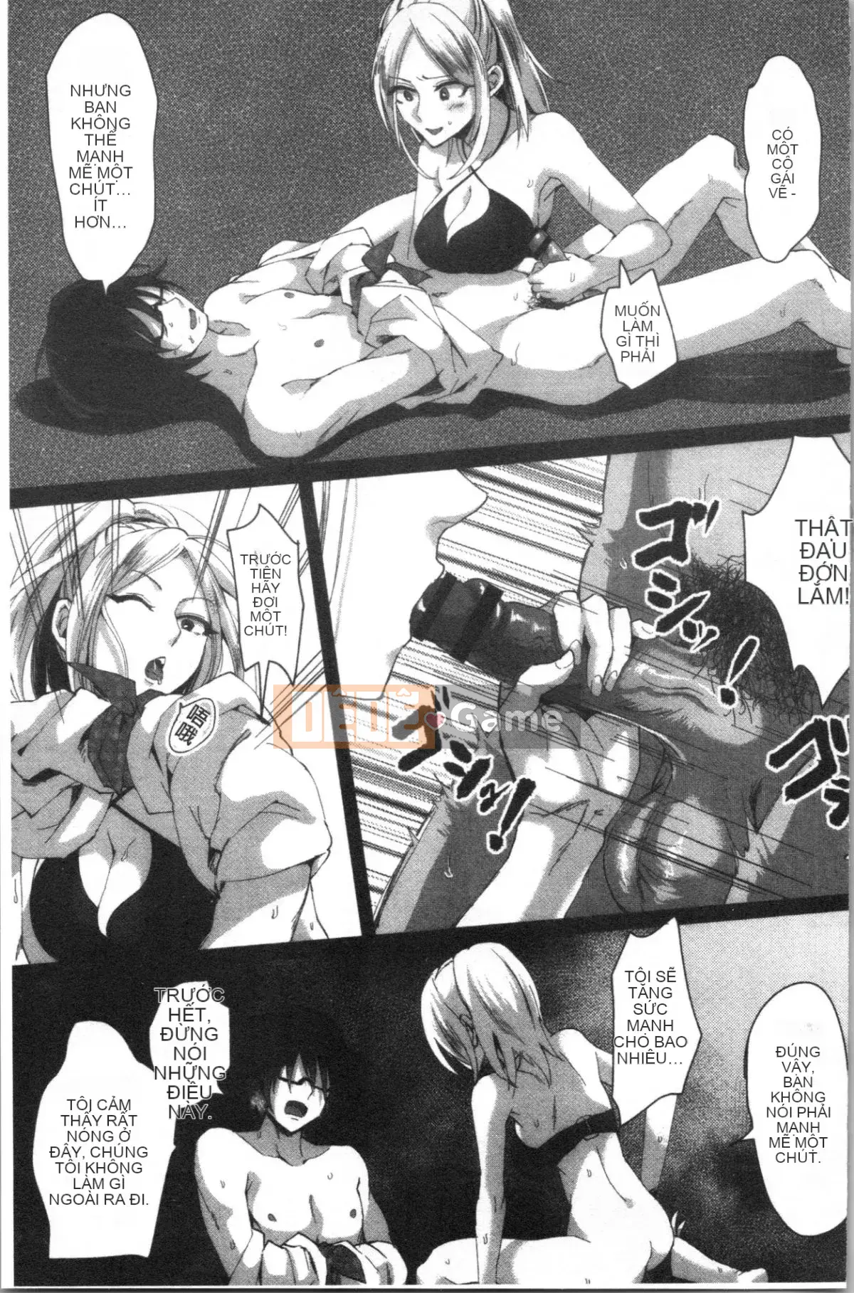 [4K Hanhuagumi][Omecho] Bãi biển hậu cung quyến rũ