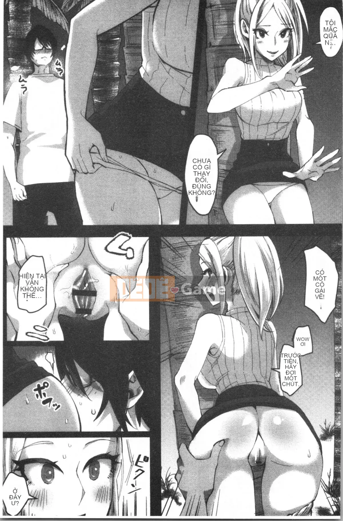 [4K Hanhuagumi][Omecho] Bãi biển hậu cung quyến rũ