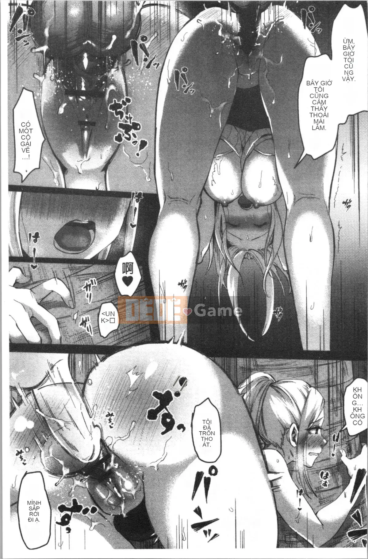 [4K Hanhuagumi][Omecho] Bãi biển hậu cung quyến rũ