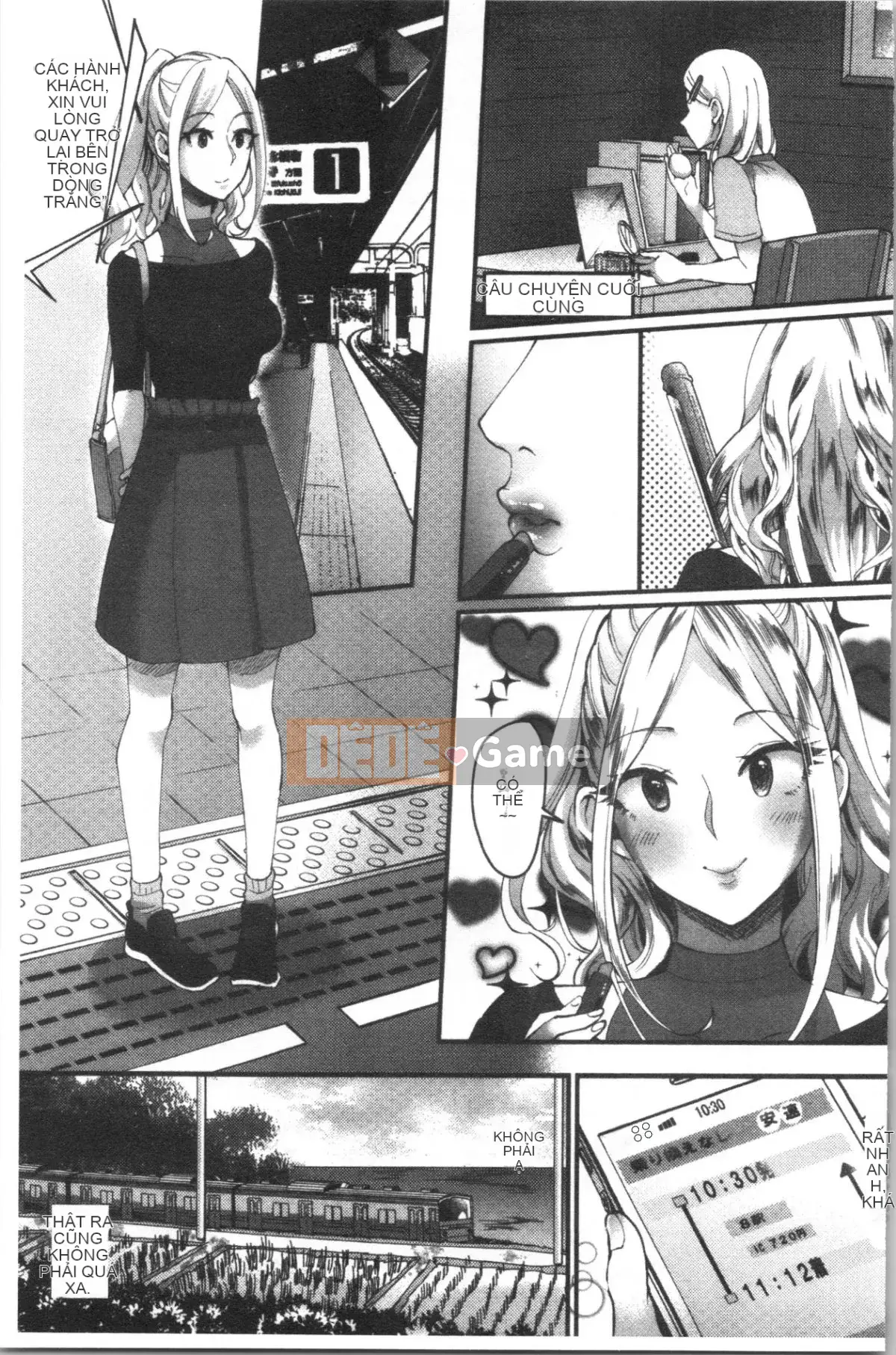 [4K Hanhuagumi][Omecho] Bãi biển hậu cung quyến rũ