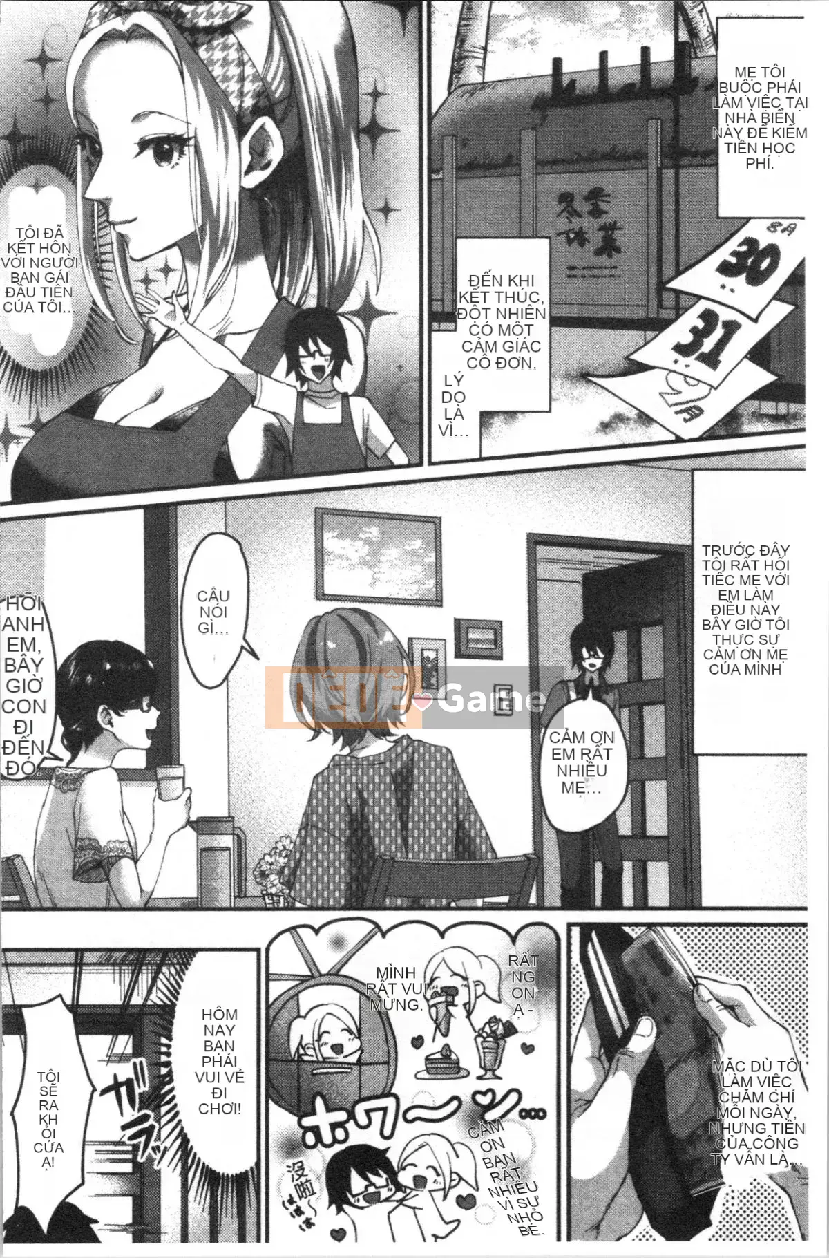 [4K Hanhuagumi][Omecho] Bãi biển hậu cung quyến rũ