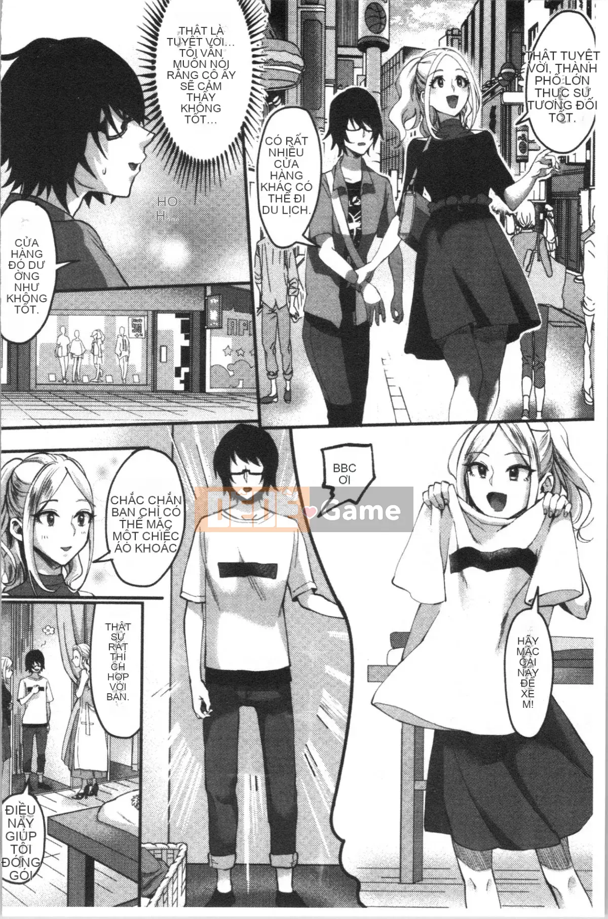 [4K Hanhuagumi][Omecho] Bãi biển hậu cung quyến rũ