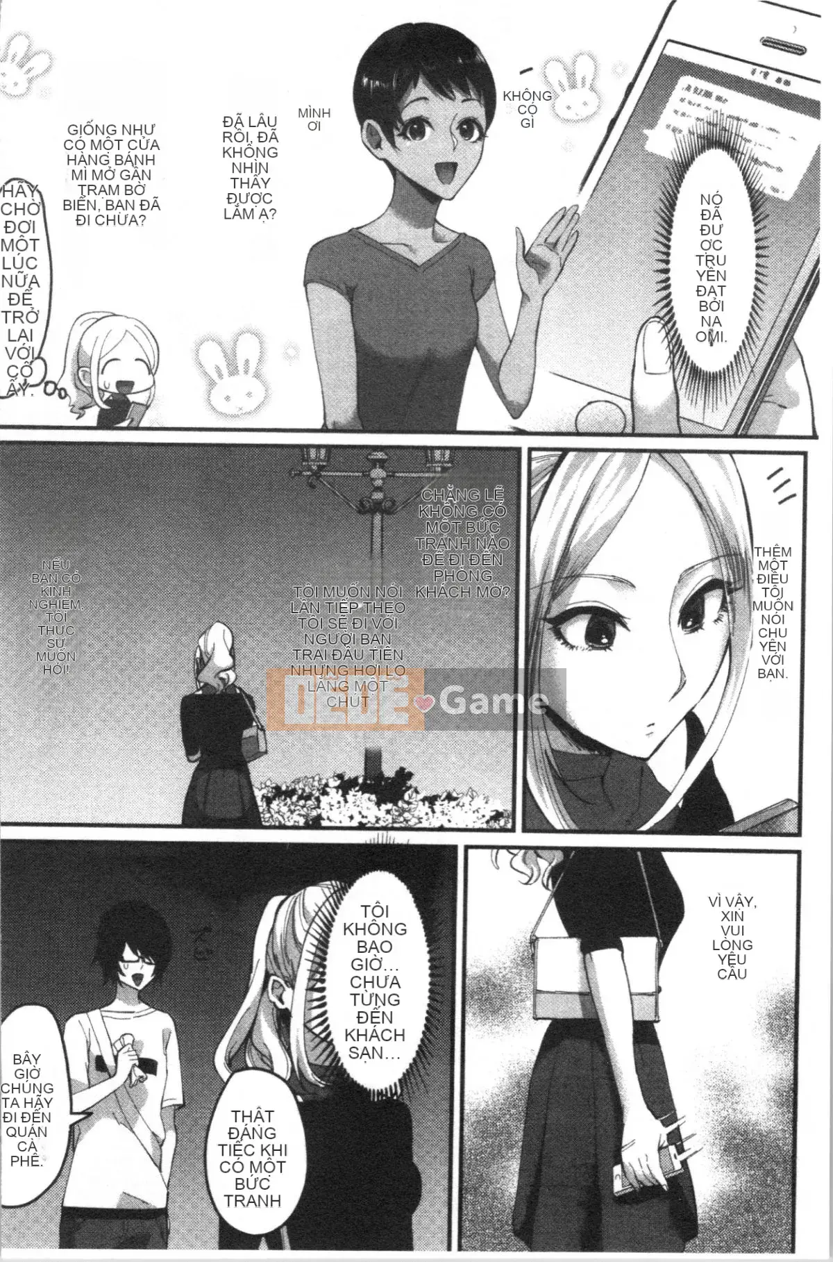 [4K Hanhuagumi][Omecho] Bãi biển hậu cung quyến rũ