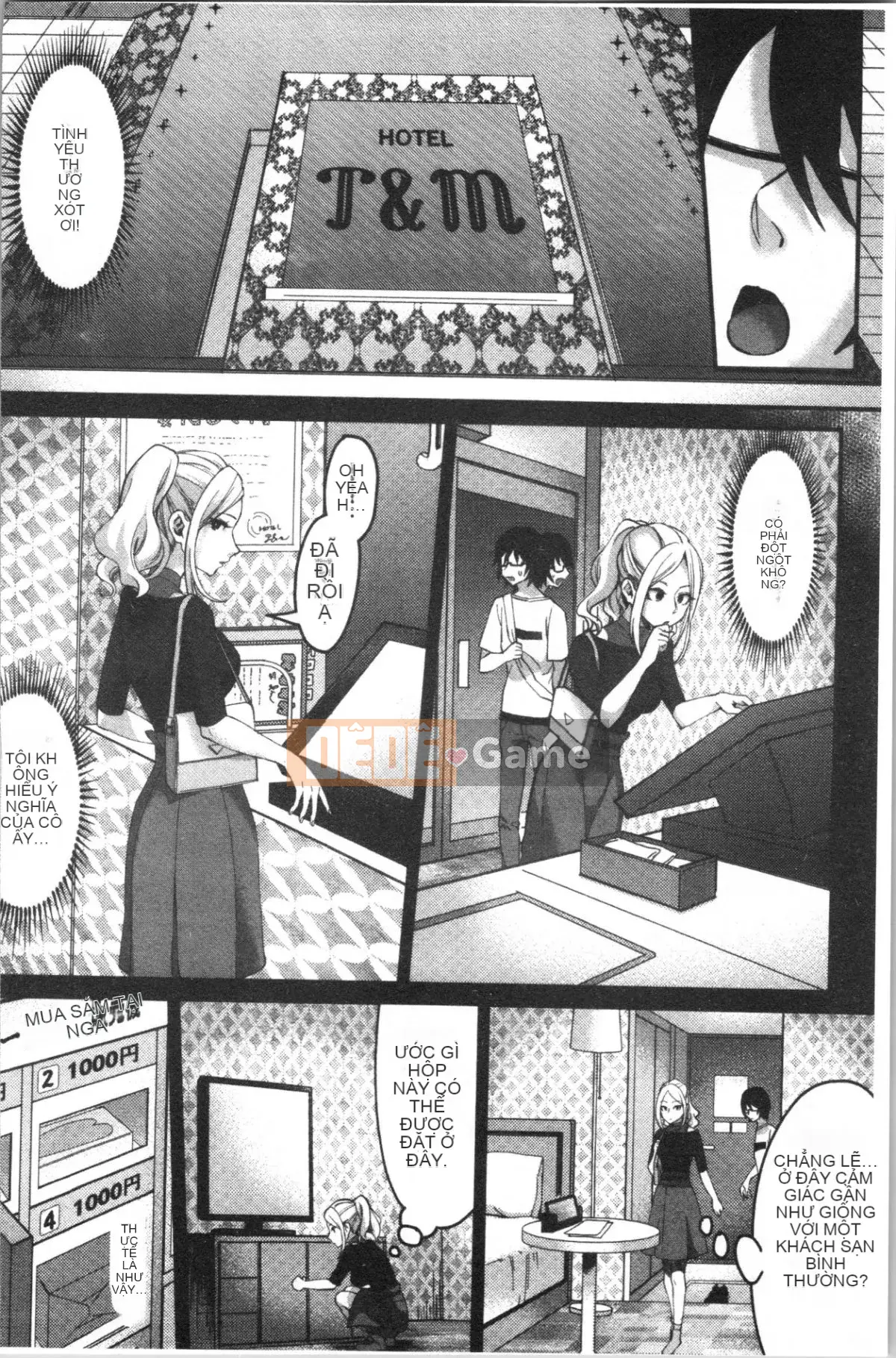 [4K Hanhuagumi][Omecho] Bãi biển hậu cung quyến rũ