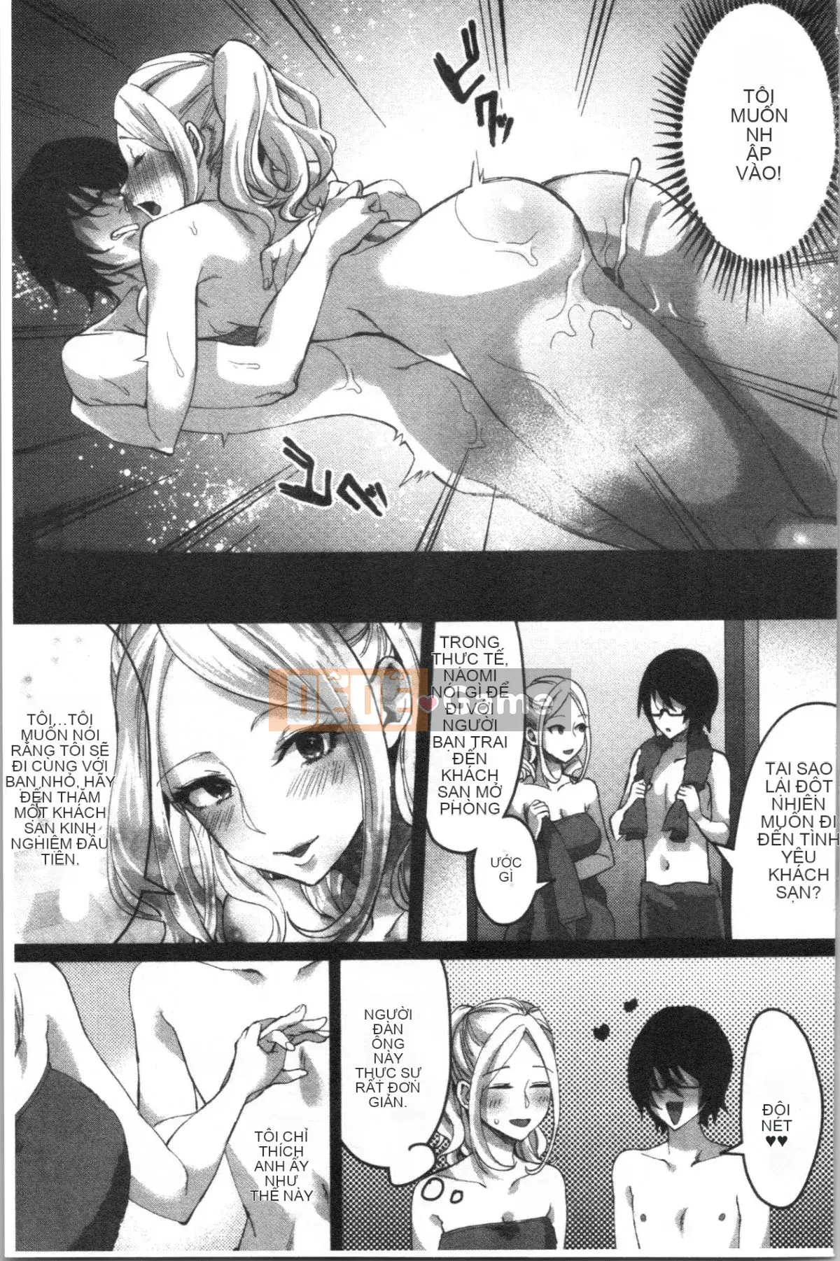 [4K Hanhuagumi][Omecho] Bãi biển hậu cung quyến rũ