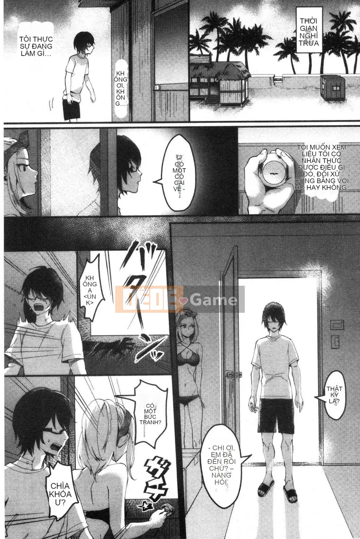 [Kazeteki Koubou][Omecho] Bãi biển hậu cung đầy mê hoặc Bên trong cung điện đầy mê hoặc Biển cảm giác chung