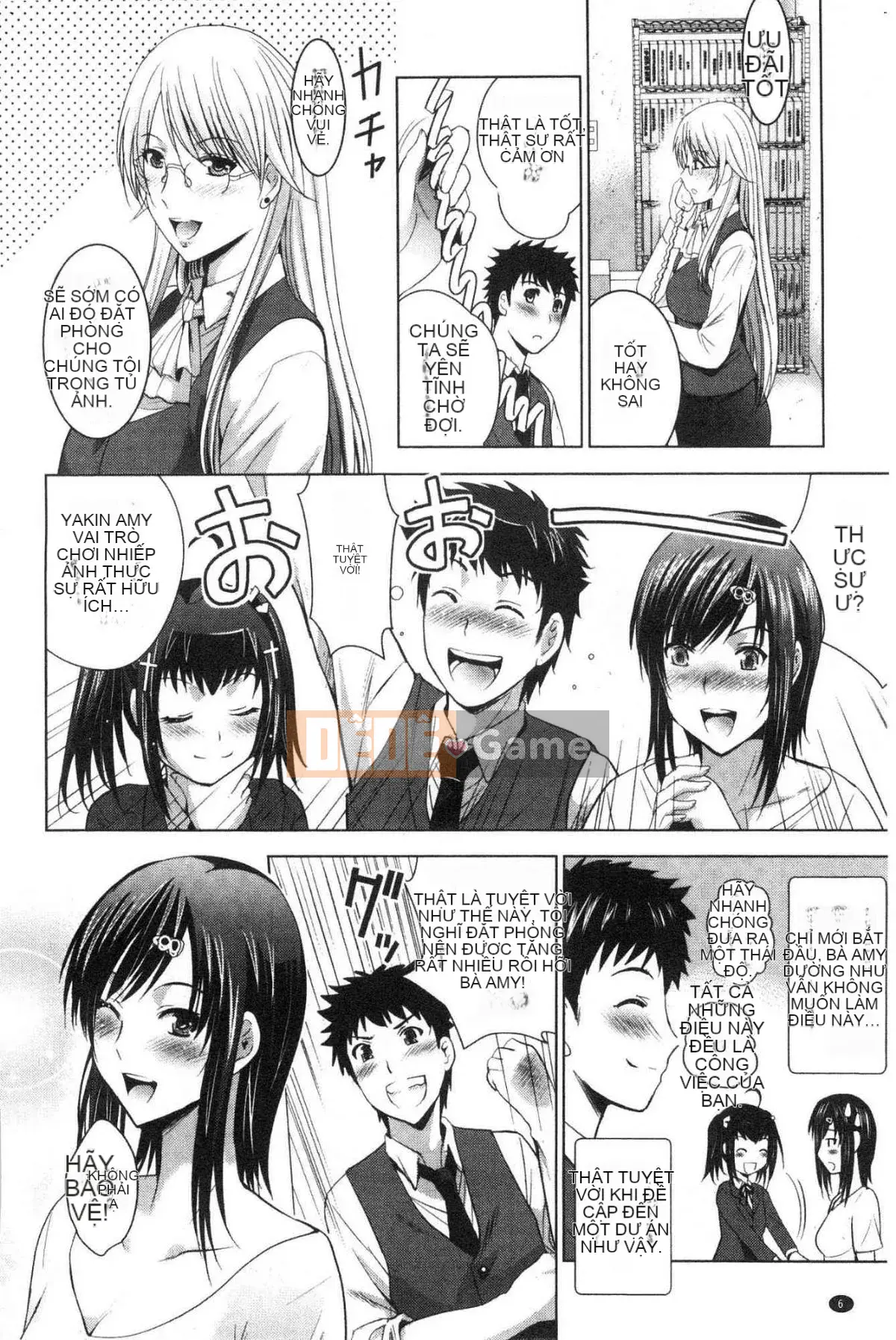 [Kazeteki Koubou][Hiroshi Arino] Tôi bắt đầu một khách sạn tình yêu với ba chị em xinh đẹp!