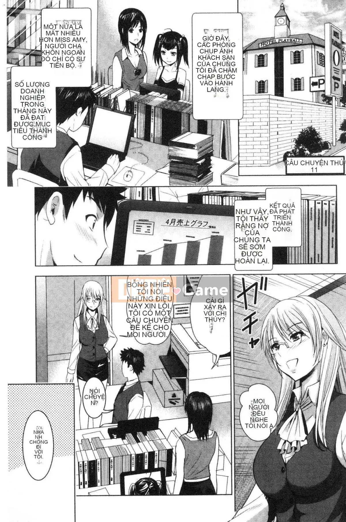 [Kazeteki Koubou][Hiroshi Arino] Tôi bắt đầu một khách sạn tình yêu với ba chị em xinh đẹp!