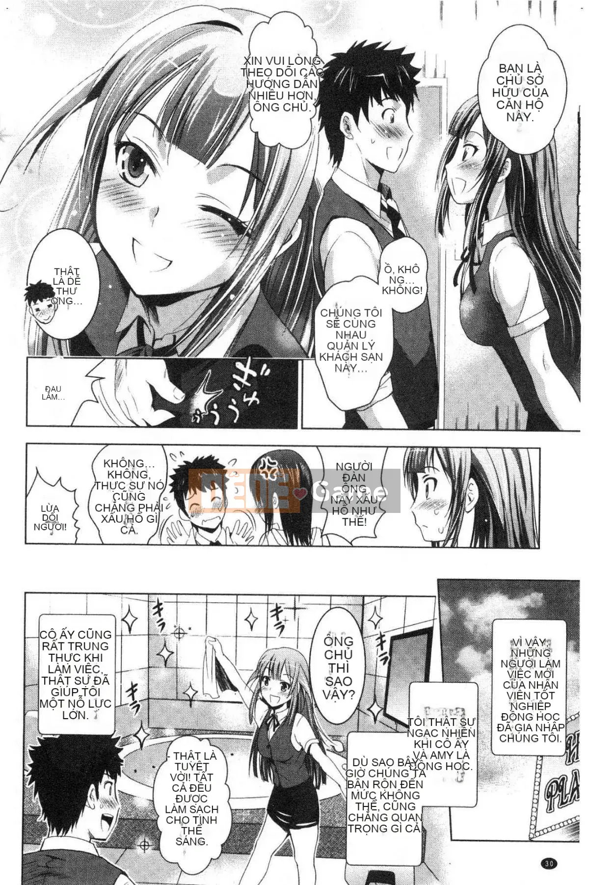 [Kazeteki Koubou][Hiroshi Arino] Tôi bắt đầu một khách sạn tình yêu với ba chị em xinh đẹp!