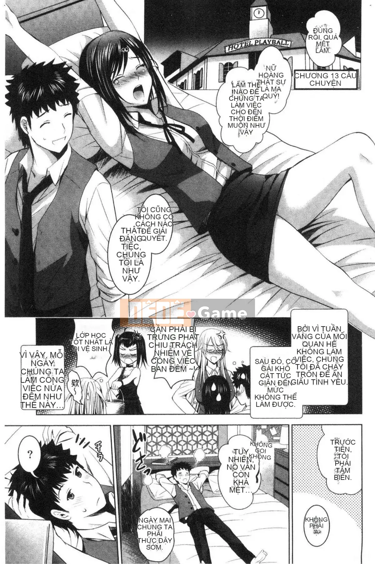 [Kazeteki Koubou][Hiroshi Arino] Tôi bắt đầu một khách sạn tình yêu với ba chị em xinh đẹp!