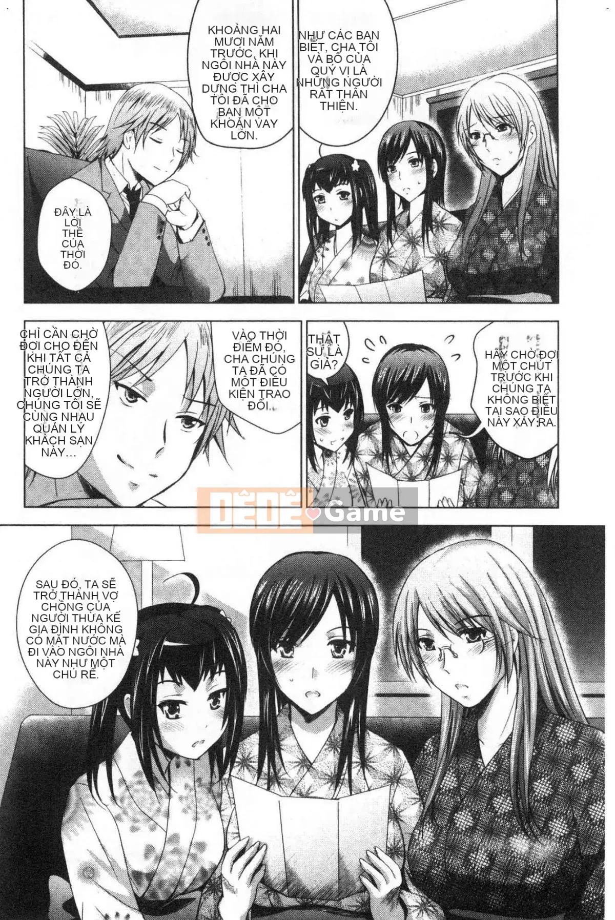 [Kazeteki Koubou][Hiroshi Arino] Tôi bắt đầu một khách sạn tình yêu với ba chị em xinh đẹp!