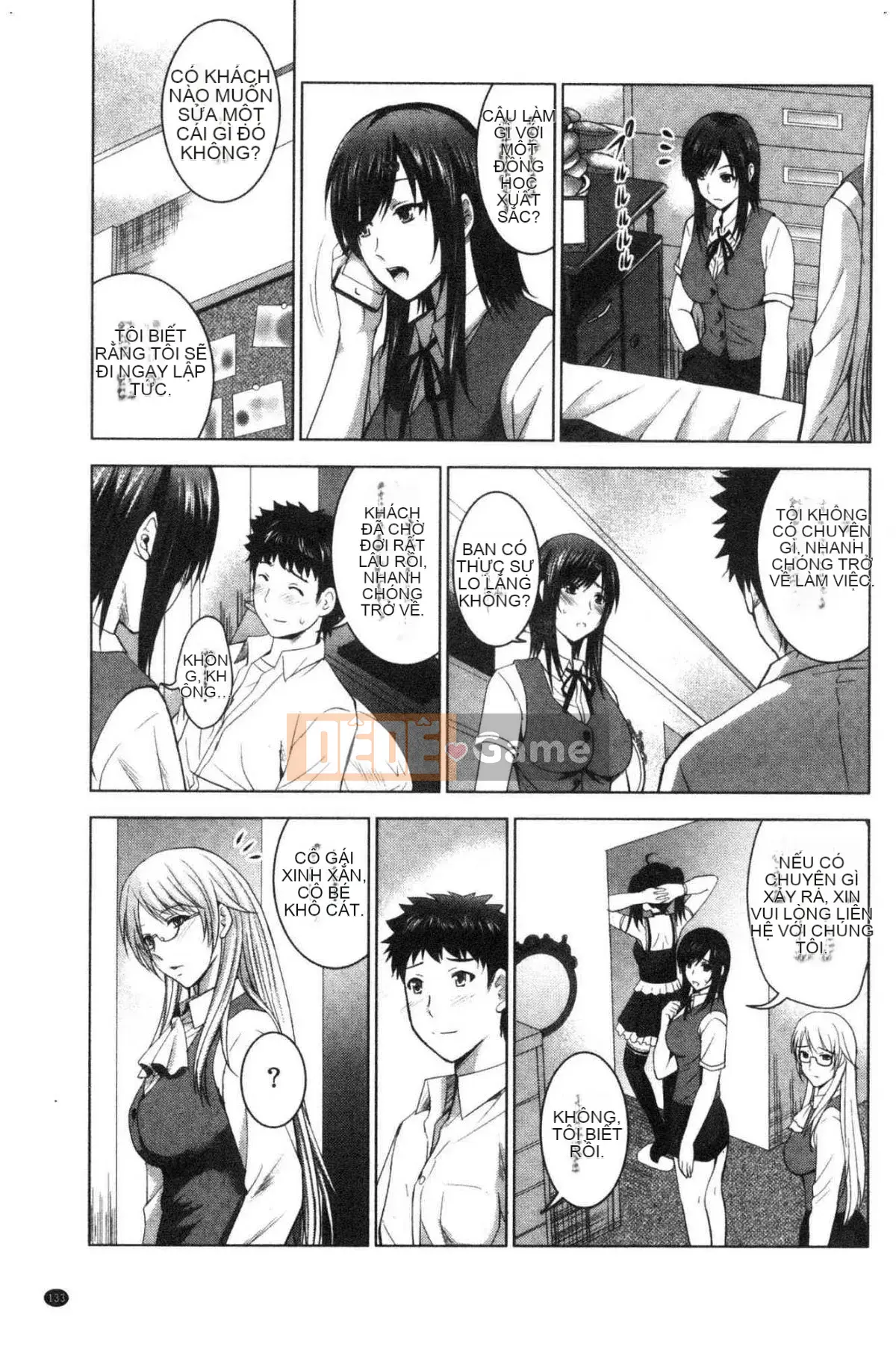 [Kazeteki Koubou][Hiroshi Arino] Tôi bắt đầu một khách sạn tình yêu với ba chị em xinh đẹp!