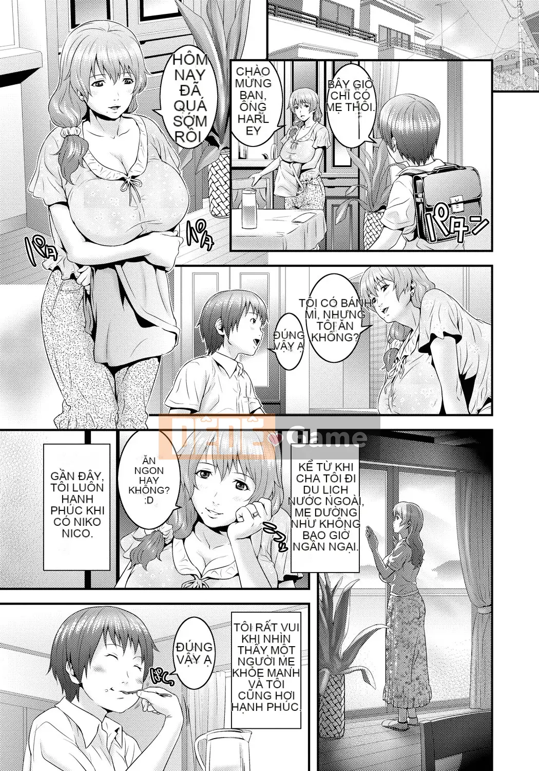 [Frogko Chouji] Em gái chơi đùa và mẹ chơi