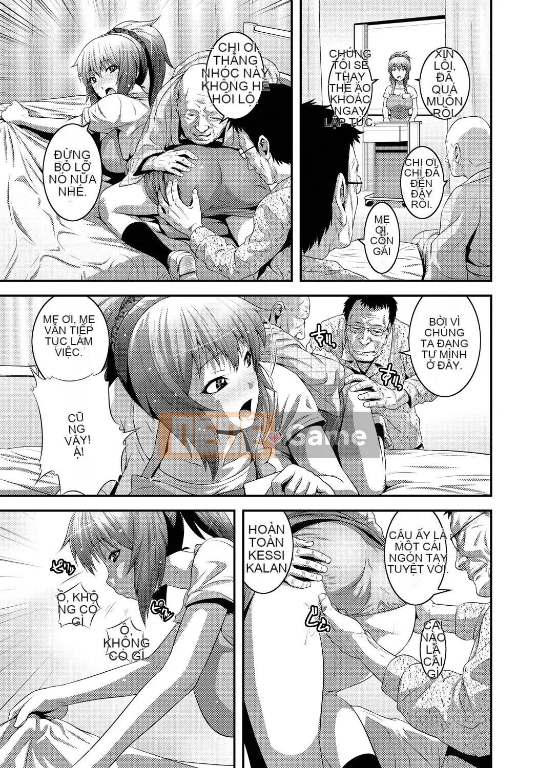 [Frogko Chouji] Em gái chơi đùa và mẹ chơi